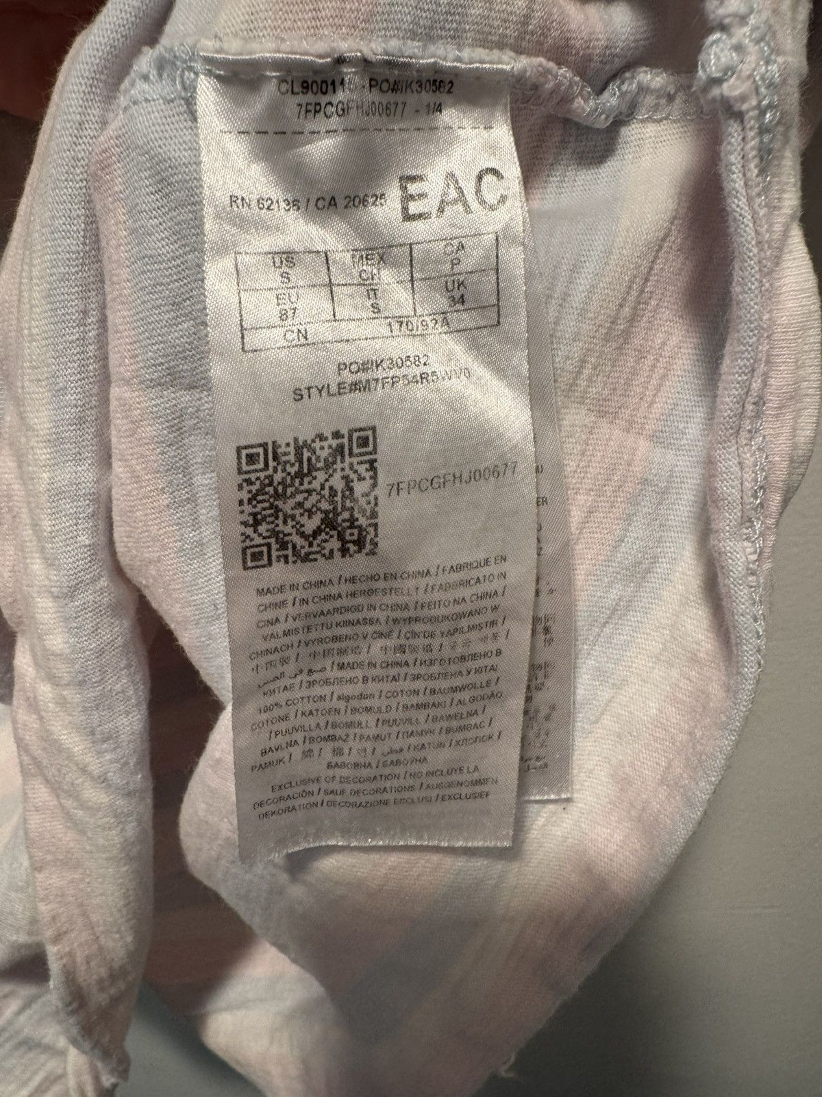 A$AP Rocky × Guess Guess Asap Rocky Cotton Candy Shirt Size US S / EU 44-46 / 1 - 4 Thumbnail