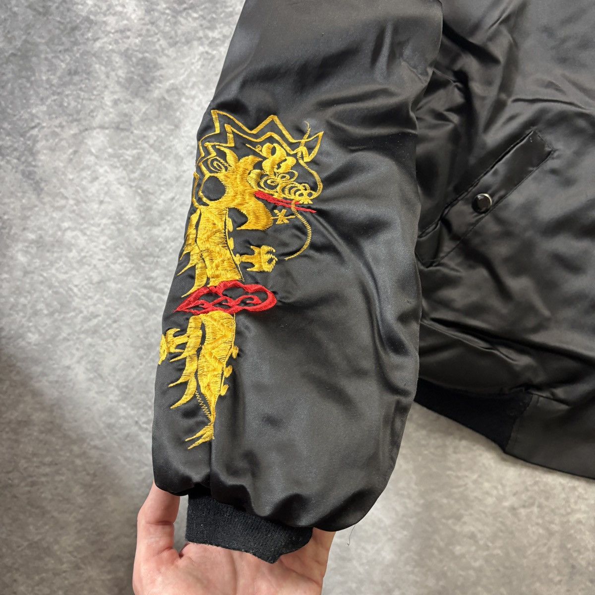 Vintage 1980s Vintage Souvenir Jacket Vietnam Tour Embroidered Coat Size US M / EU 48-50 / 2 - 4 Thumbnail