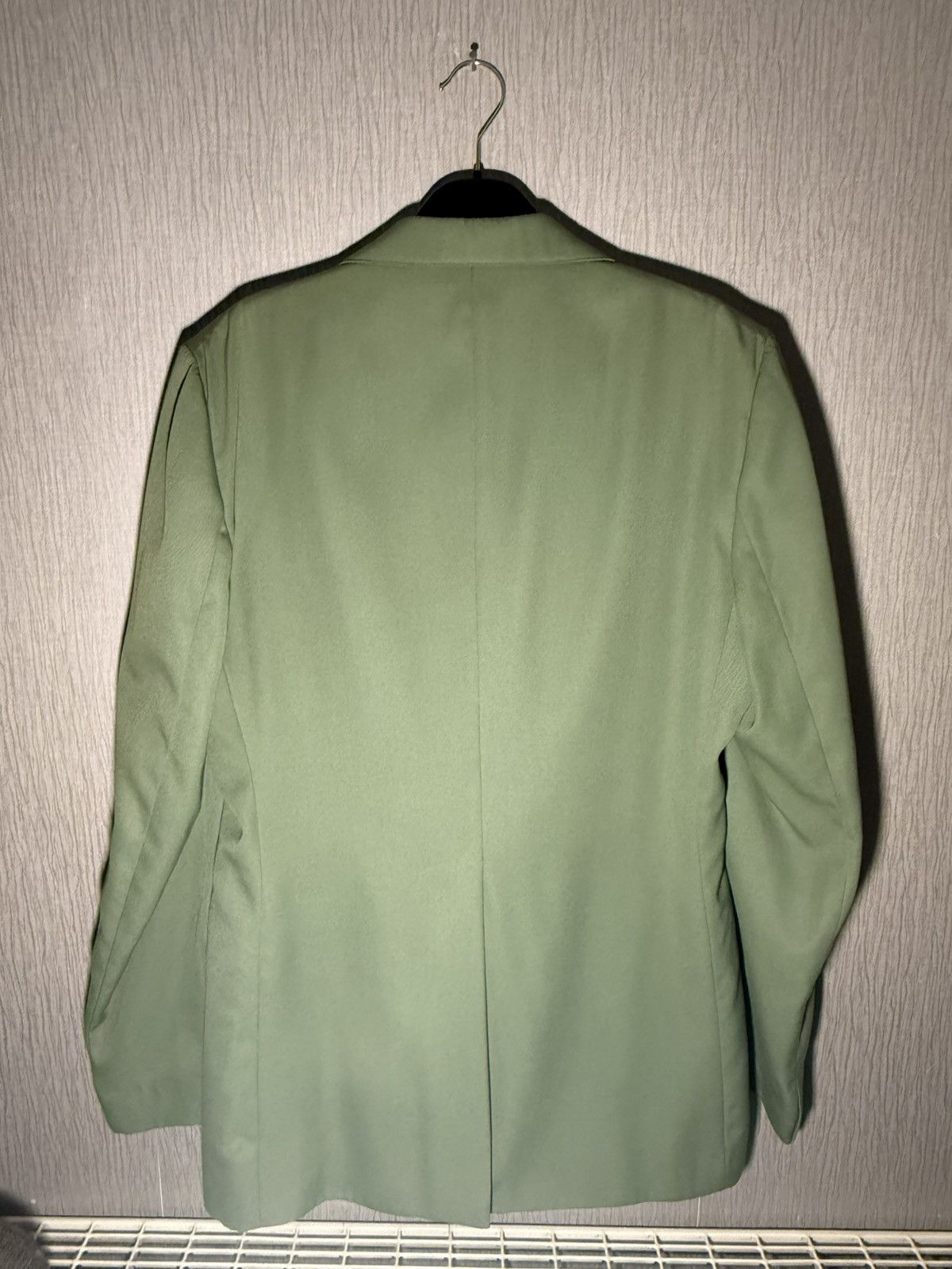 Green men’s blazer
