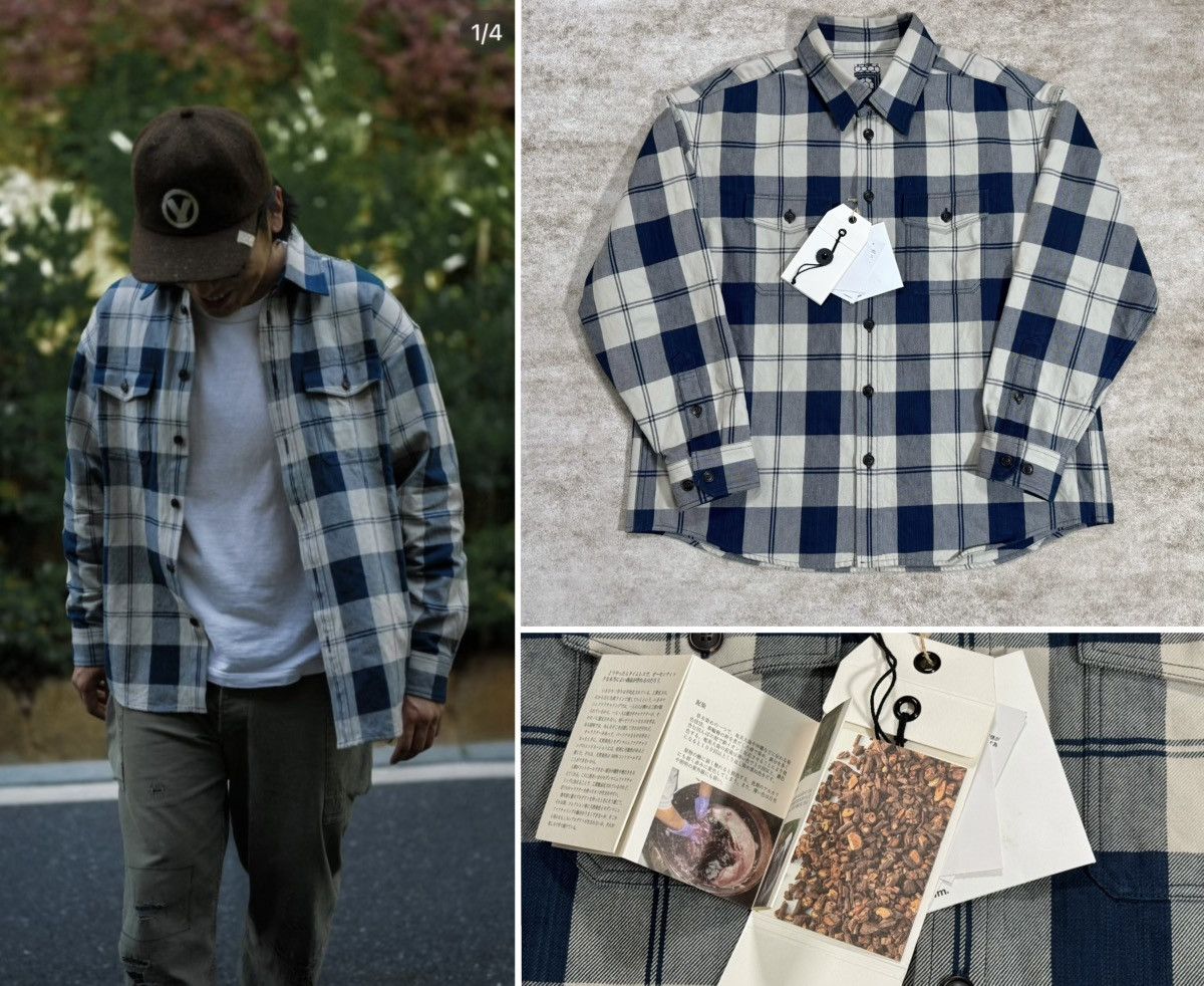 Visvim Visvim 23ss ICT Lumber Shirt （N.D.） Dk.indigo Size US L / EU 52-54 / 3 - 1 Thumbnail