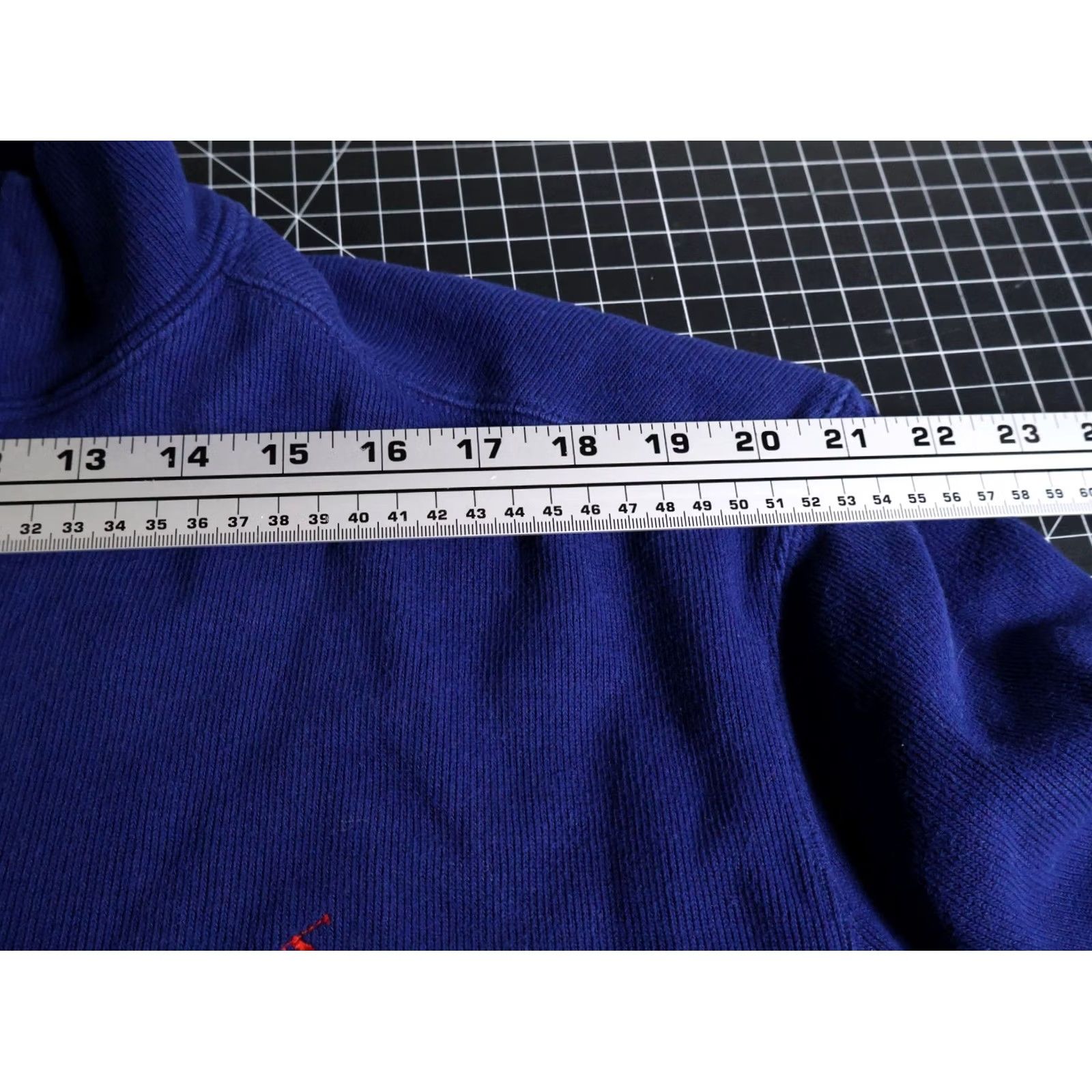 Polo Ralph Lauren Polo Ralph Lauren Sweater Men XL Blue 1/4 Zip Mock Neck 100% Cotton Preppy Size US XL / EU 56 / 4 - 7 Thumbnail