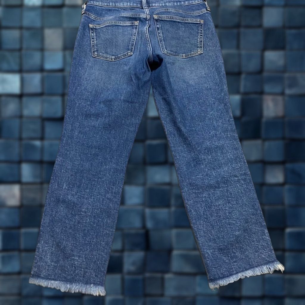 J.Crew J.CREW Jeans Slim 27P Petite 5-Pocket Denim Medium Blue Straight Women's Vintage? No Size 27" / US 4 / IT 40 - 1 Thumbnail
