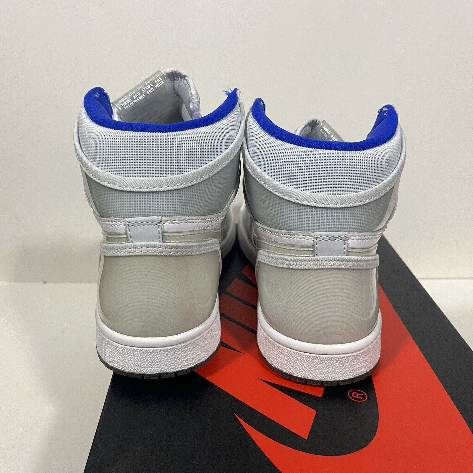 Jordan Brand Size 8M = 9.5 Women’s- Air Jordan 1 Zoom High Racer Blue Size US 8 / EU 41 - 5 Thumbnail