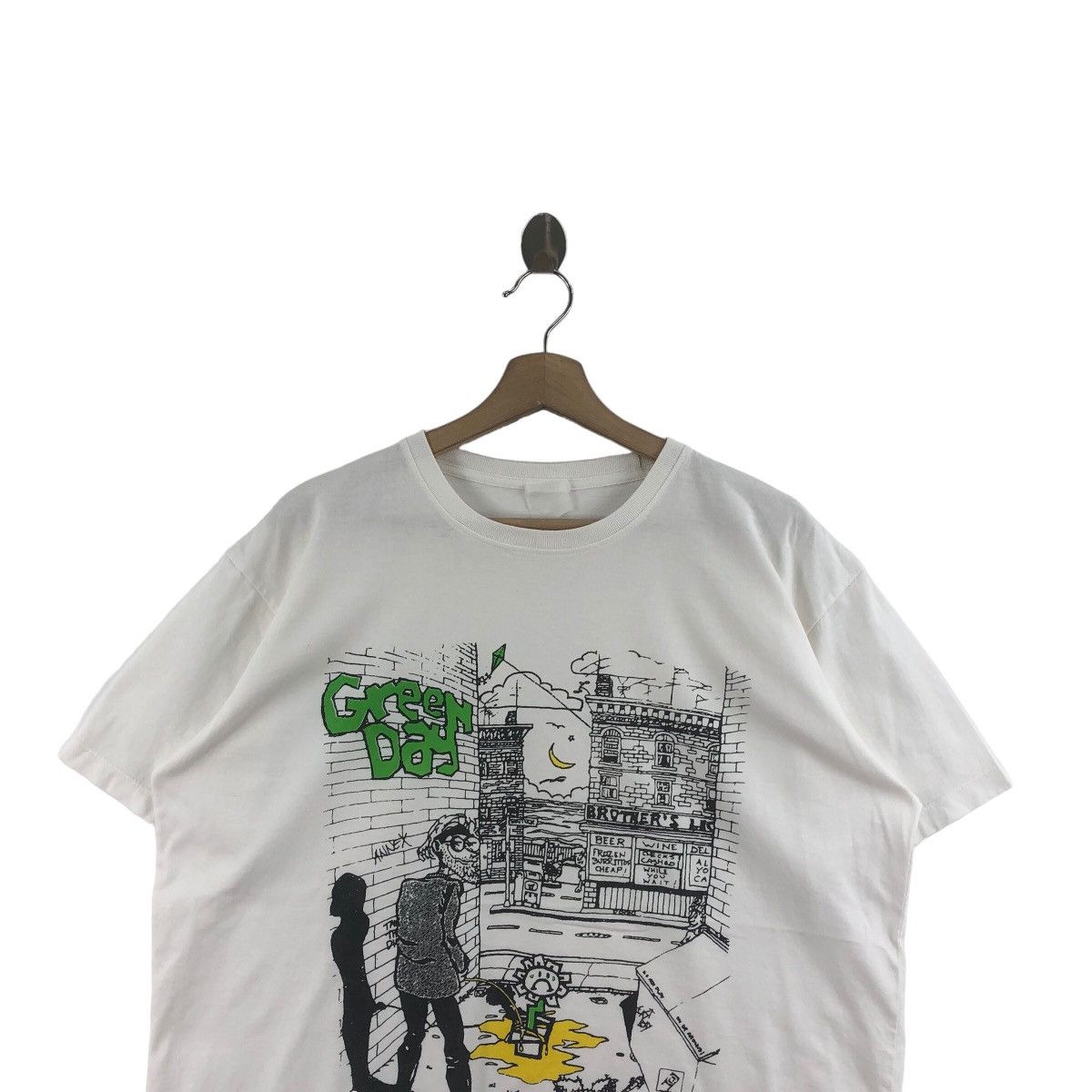Band Tees × Vintage Pick!! Vtg Y2K GREEN DAY Top Tee Tshirt Size US L / EU 52-54 / 3 - 3 Thumbnail