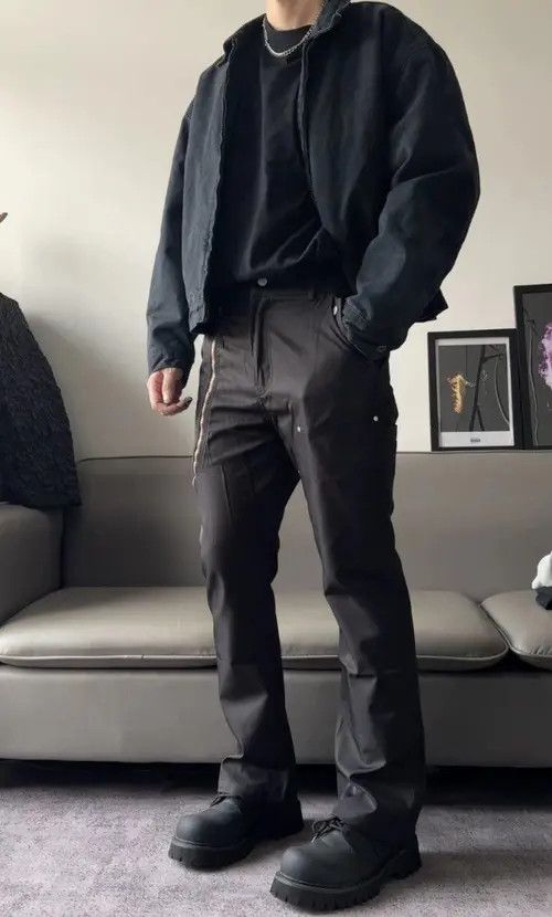 VIBE Zipper Utility Flare Pants Size US 30 / EU 46 - 4 Thumbnail