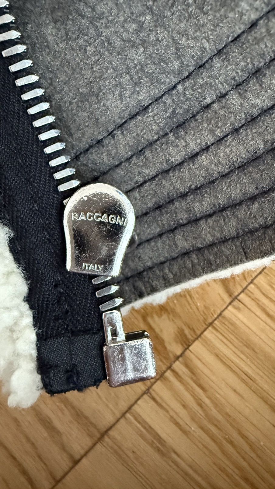 Rick Owens Rick Owens AW ‘17 Glitter Shearling Leather Jacket Size US M / EU 48-50 / 2 - 9 Thumbnail