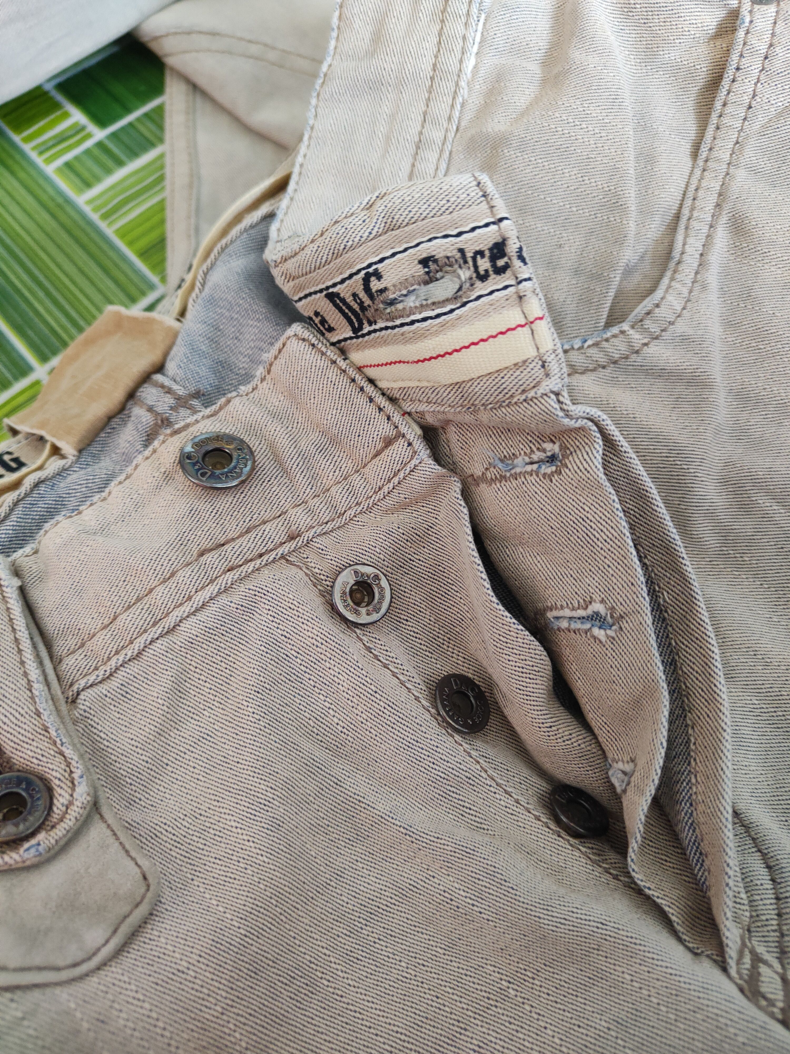 Dolce & Gabbana DL Dolce & Gabbana Blue Faded vintage Soft Denim #S1324 Size US 32 / EU 48 - 14 Thumbnail