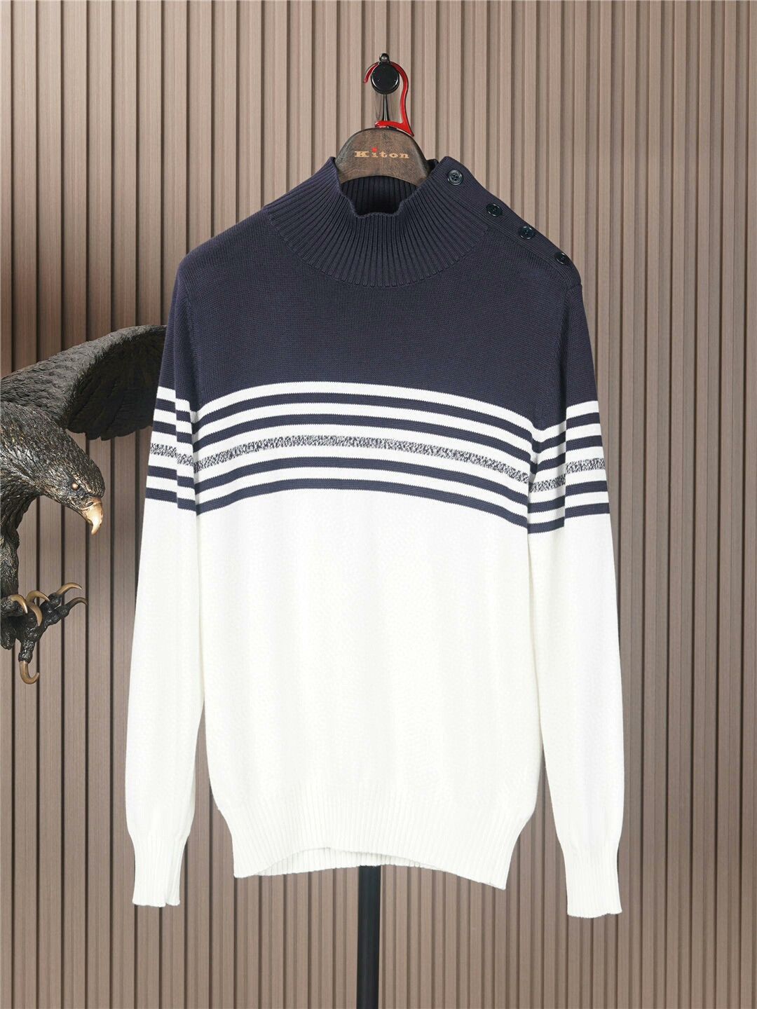 Brunello Cucinelli Brunello Cucinelli Men's Knit Sweater Size US M / EU 48-50 / 2 - 1 Thumbnail
