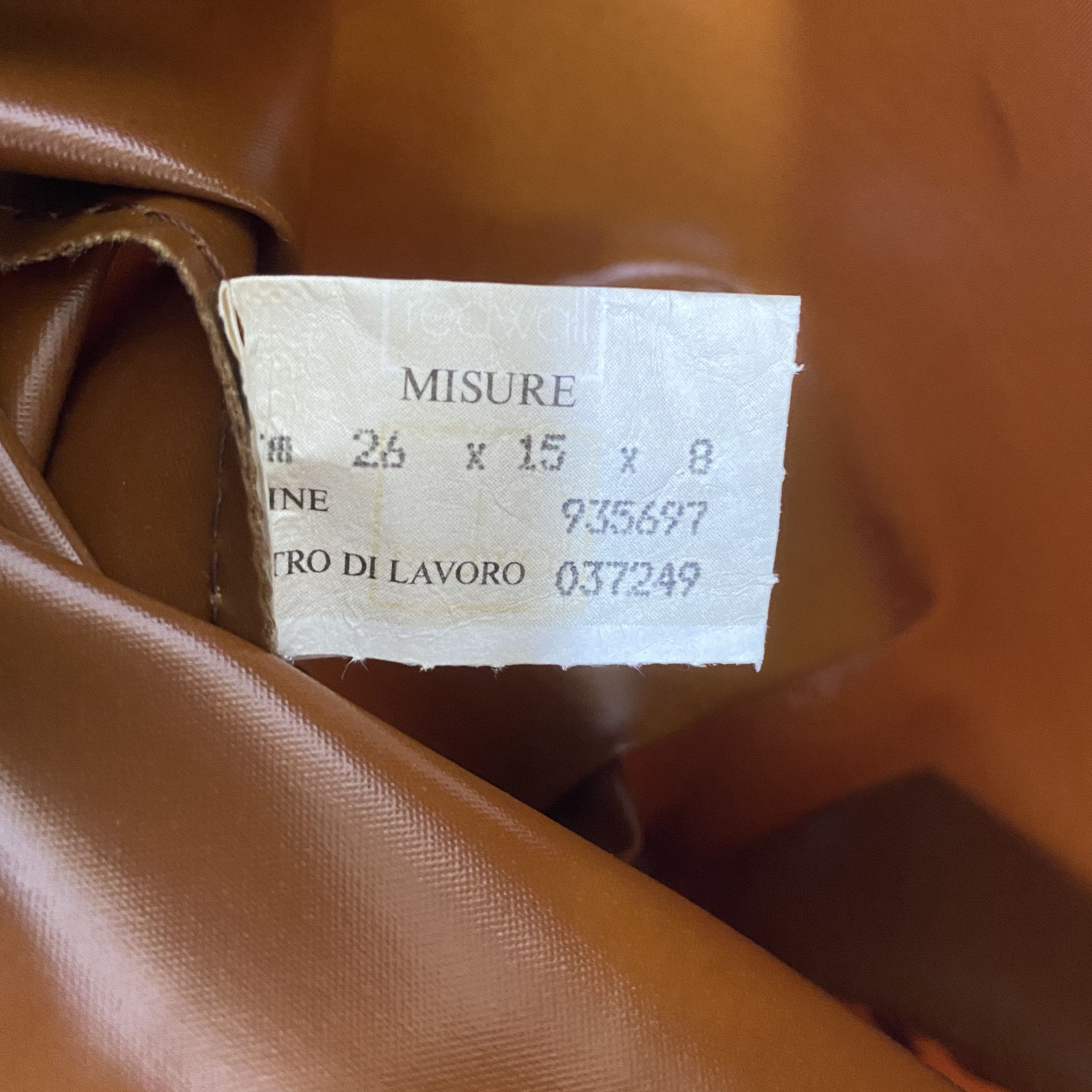 Moschino × Vintage MOSCHINO Vintage Brown Gold Hardware Logo Nylon Clutch Bag Size ONE SIZE - 12 Thumbnail