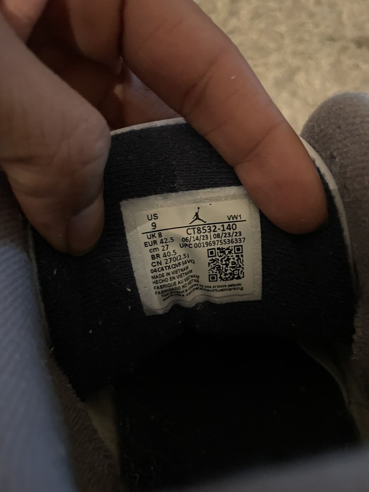 Jordan Brand Jordan 3 Navy Size US 9 / EU 42 - 10 Thumbnail
