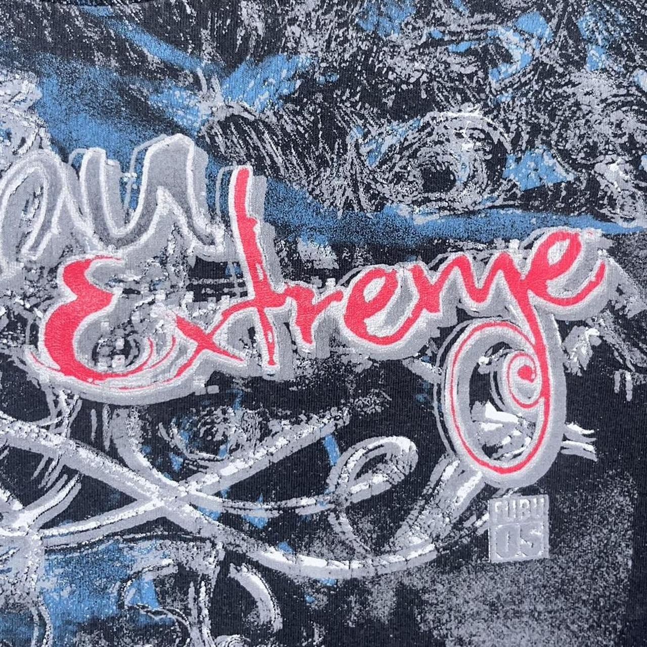 Fubu × Vintage 2000s Y2K Fubu Extreme Emo Cyber Mall Goth Tee Size US L / EU 52-54 / 3 - 6 Thumbnail