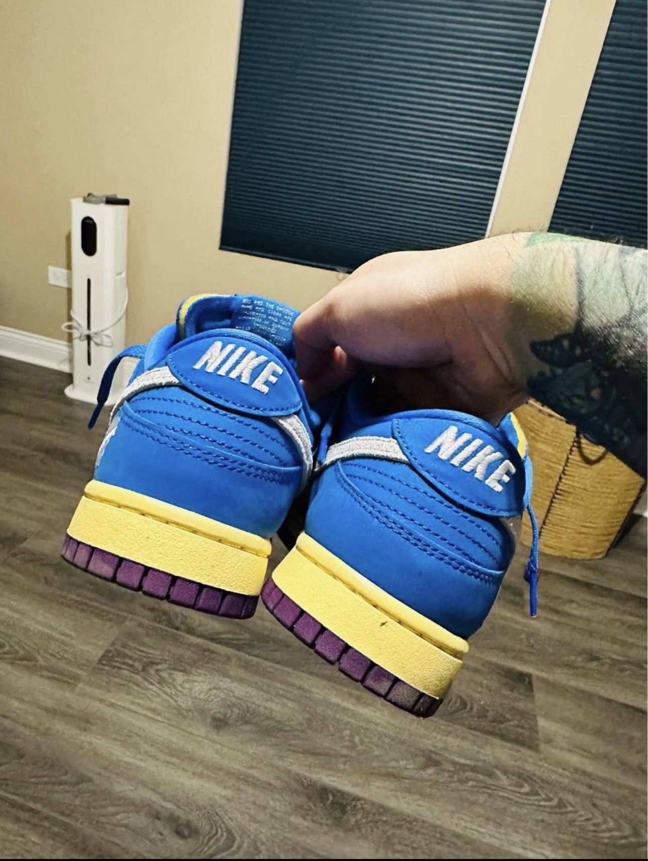 Nike × Undefeated Nike Dunk Low x Undefeated 5 on it af1 Size US 7.5 / EU 40-41 - 5 Thumbnail
