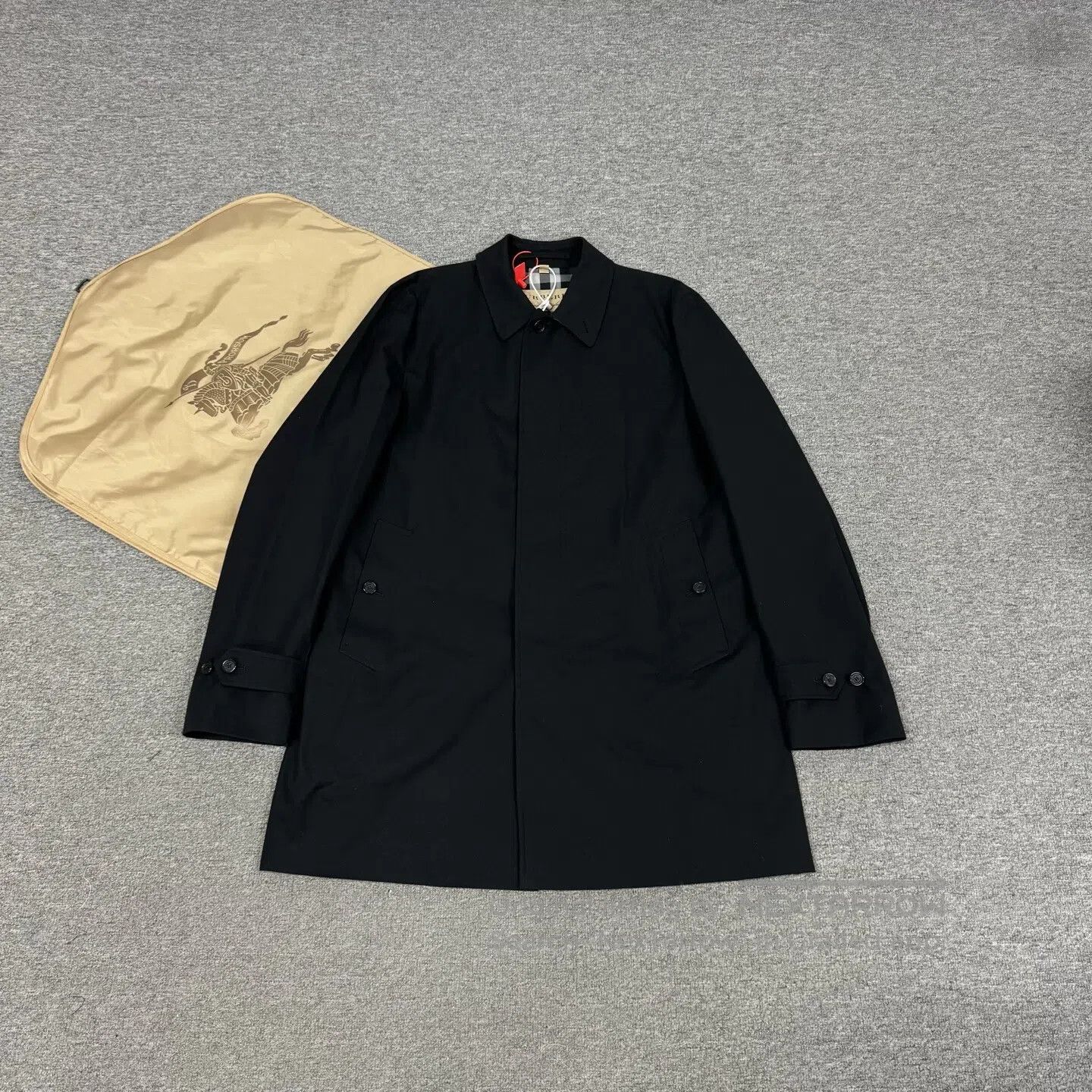 Burberry BURBERRY Black trench coat| Size US L / EU 52-54 / 3 - 1 Thumbnail