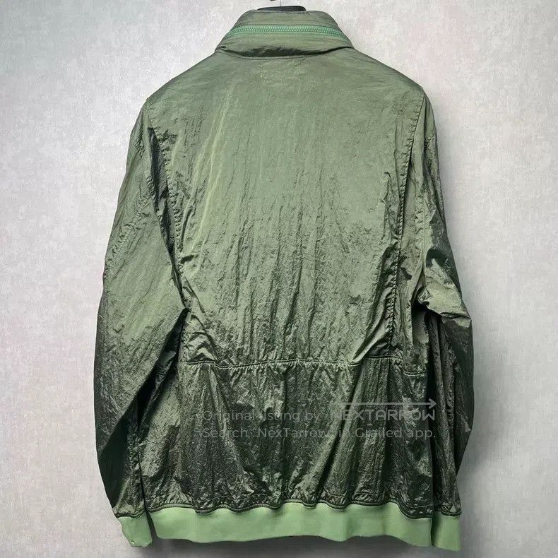 Stone Island STONE ISLAND Stone Island Metallic Nylon Hooded Jacket Size US XXL / EU 58 / 5 - 2 Thumbnail