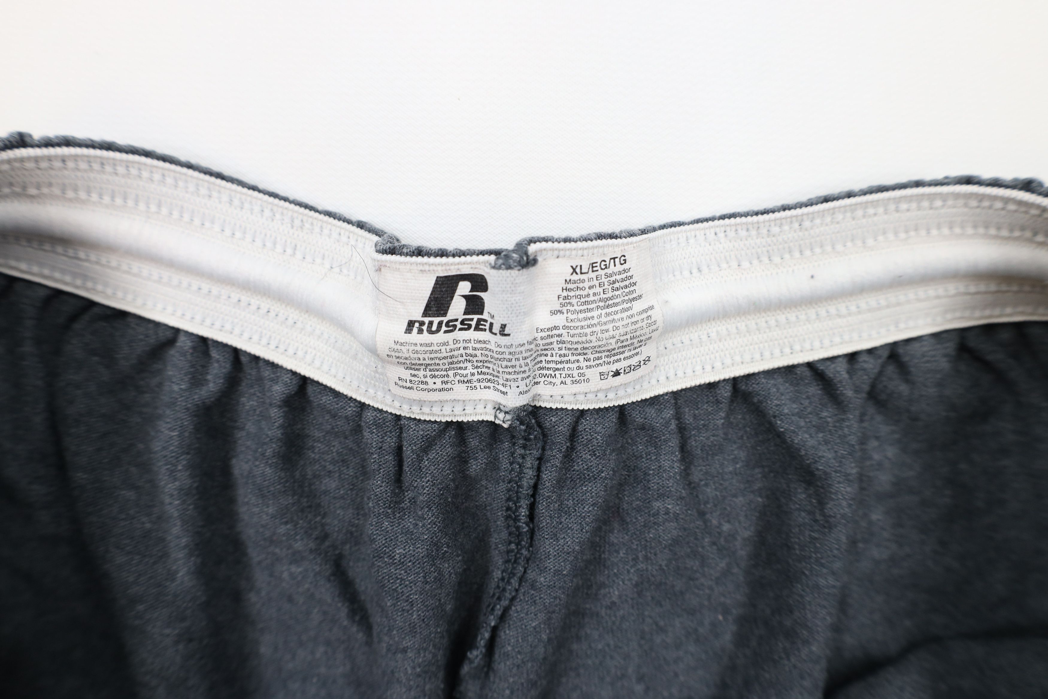 Russell Athletic × Vintage Vintage 90s Y2K Russell Athletic Above Knee Shorts Gray Size US 36 / EU 52 - 3 Thumbnail