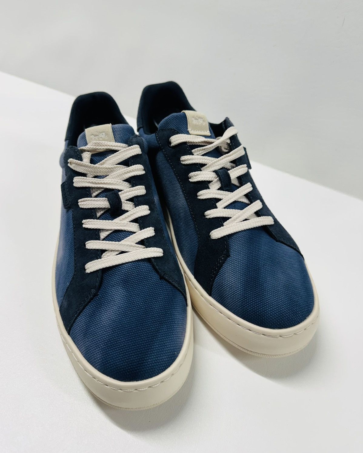 Coach Coach Low Top Canvas/Suede Sneakers Size US 11 / EU 44 - 4 Thumbnail