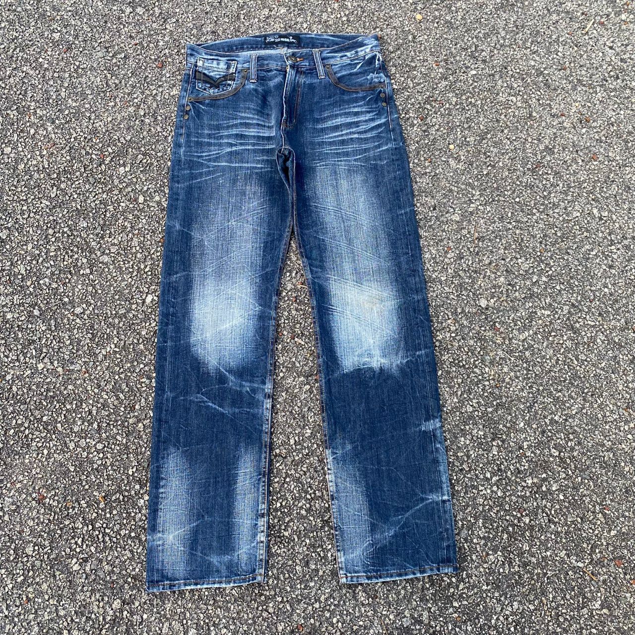 If Six Was Nine 💥Best Offer💥Vintage OririnJeans Distressed Denim Size US 32 / EU 48 - 1 Thumbnail