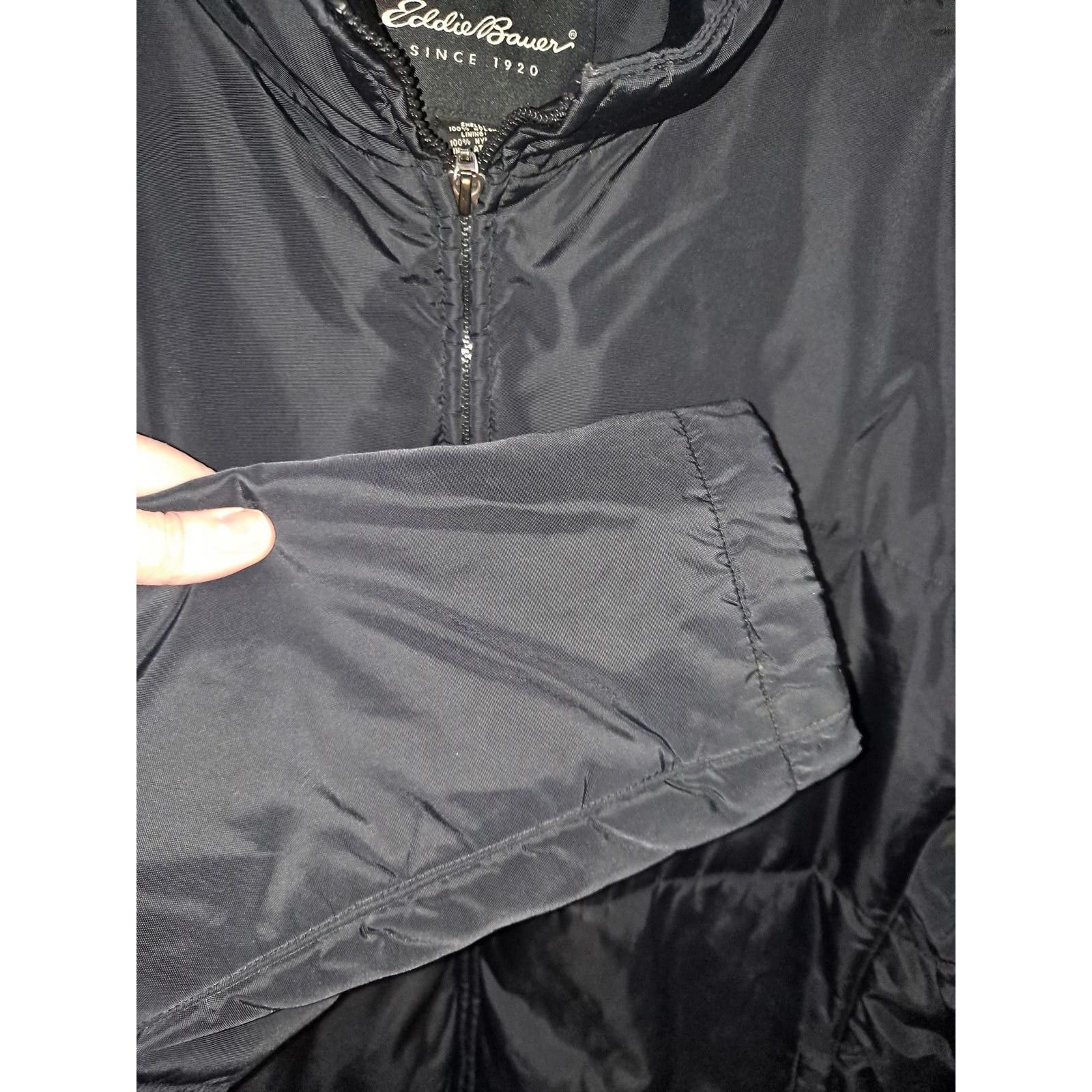 Eddie Bauer Eddie Bauer Black Full Zipper Jacket Size Large Size US L / EU 52-54 / 3 - 3 Thumbnail