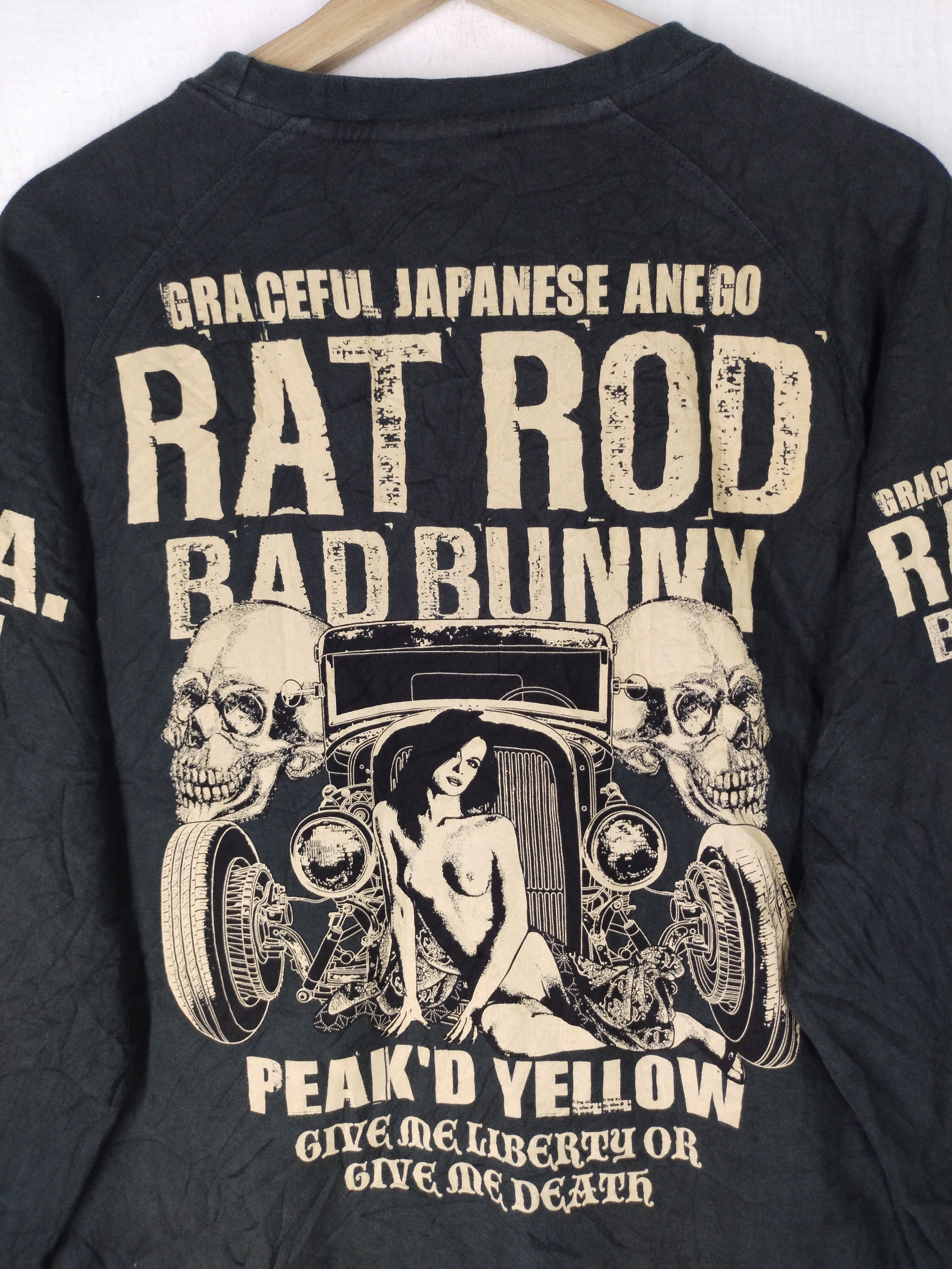 Japanese Brand Ted Company NRRA Peak'D Yellow Long Sleeve Tee Size US M / EU 48-50 / 2 - 13 Thumbnail