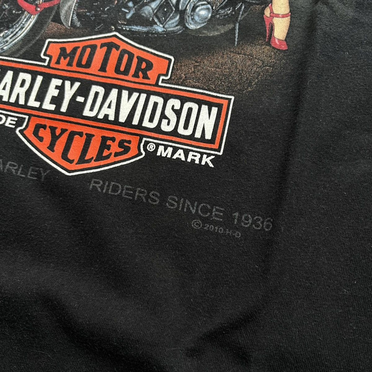 Harley Davidson × Vintage × West Coast Choppers Harley Davidson knucklehead California Vintage tshirt Size US S / EU 44-46 / 1 - 4 Thumbnail