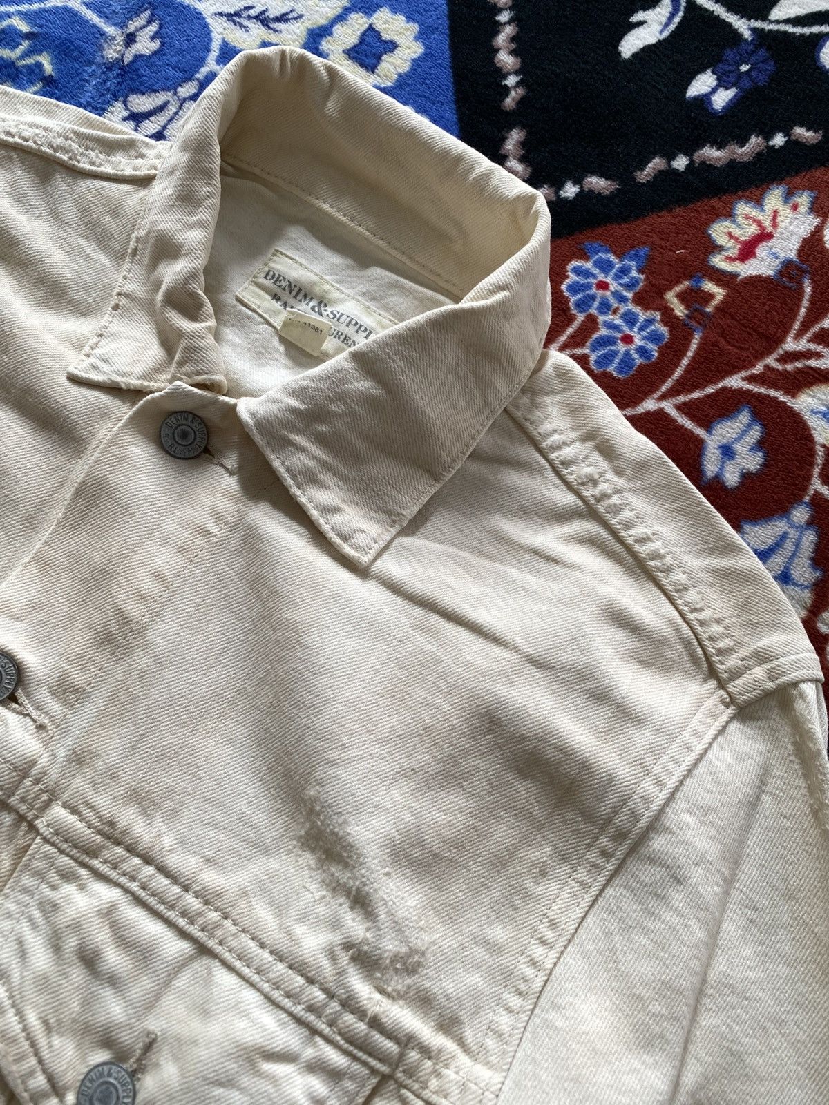 Denim & Supply Ralph Lauren Denim & Supply Ralph Lauren Distressed Trucker Jacket Size US S / EU 44-46 / 1 - 6 Thumbnail