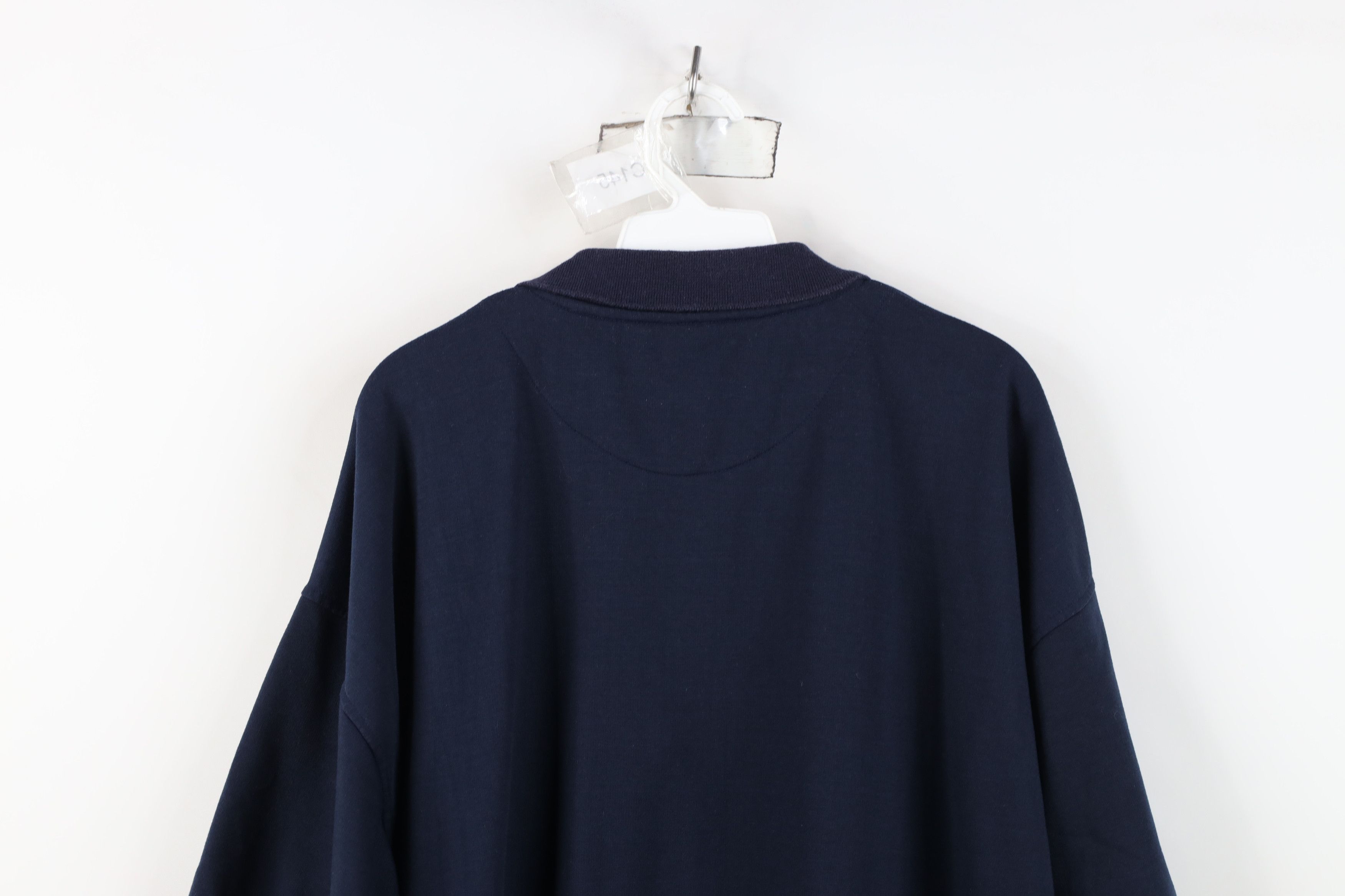 Vintage Vintage 90s Streetwear Heavyweight Pullover Polo Shirt Size US XL / EU 56 / 4 - 12 Thumbnail