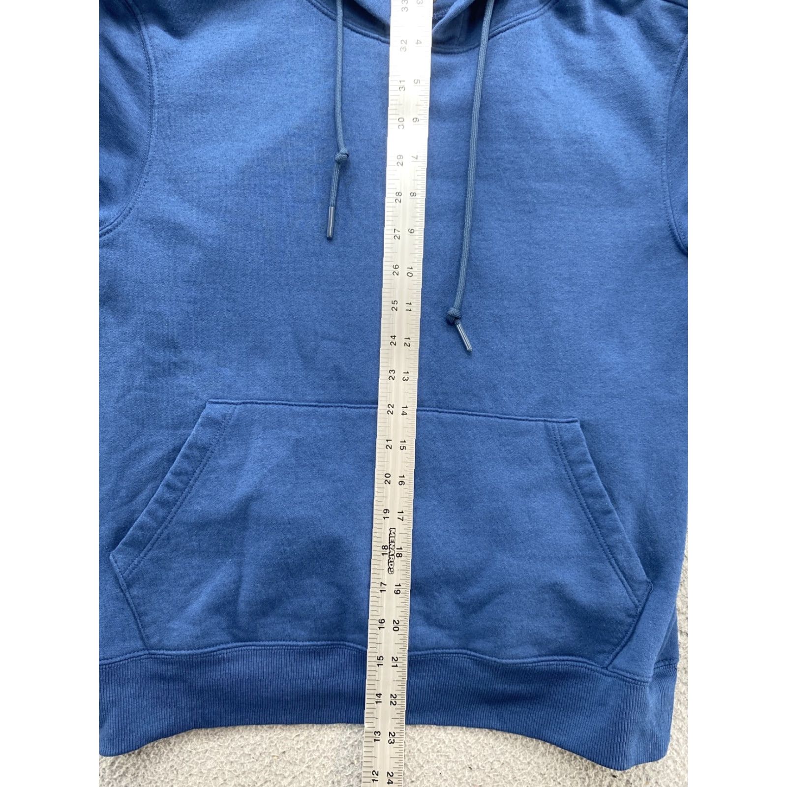 Vintage Backcountry Women’s Blank Blue Pullover Hoodie Sweatshirt XS Size Hoodie Women Blue Pullover Hooded Activewear XS Size XS / US 0-2 / IT 36-38 - 7 Thumbnail