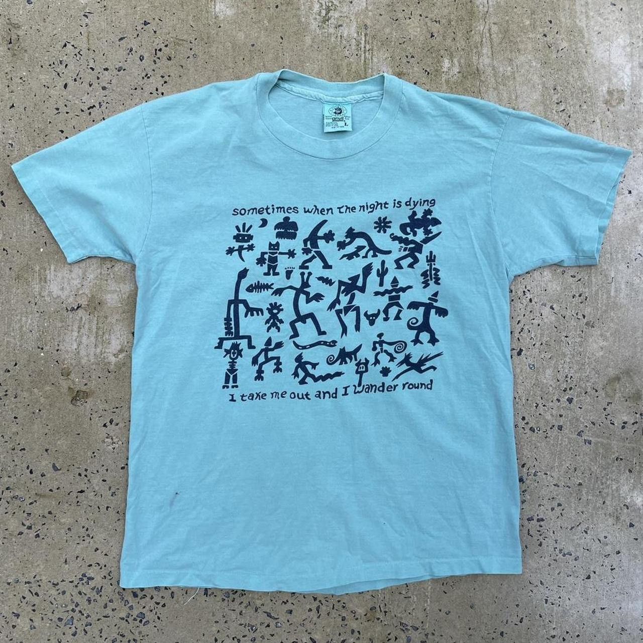 Grateful Dead Vintage 90s GRATEFUL DEAD PETROGLYPHS Single Stitch Shirt Size US L / EU 52-54 / 3 - 2 Thumbnail