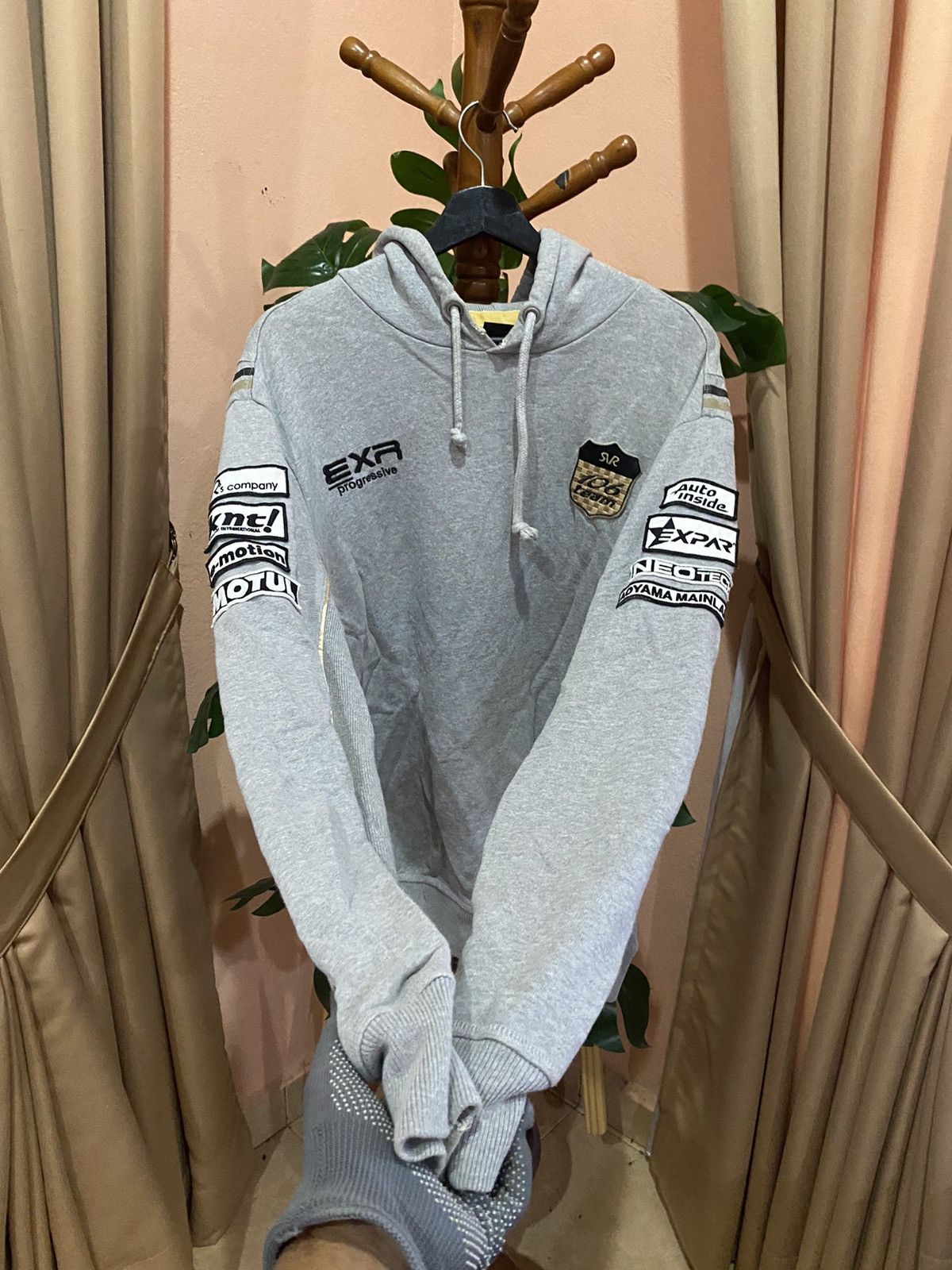 Other VINTAGE Y2K EXR MOTORSPORT HOODIE Size US L / EU 52-54 / 3 - 5 Thumbnail
