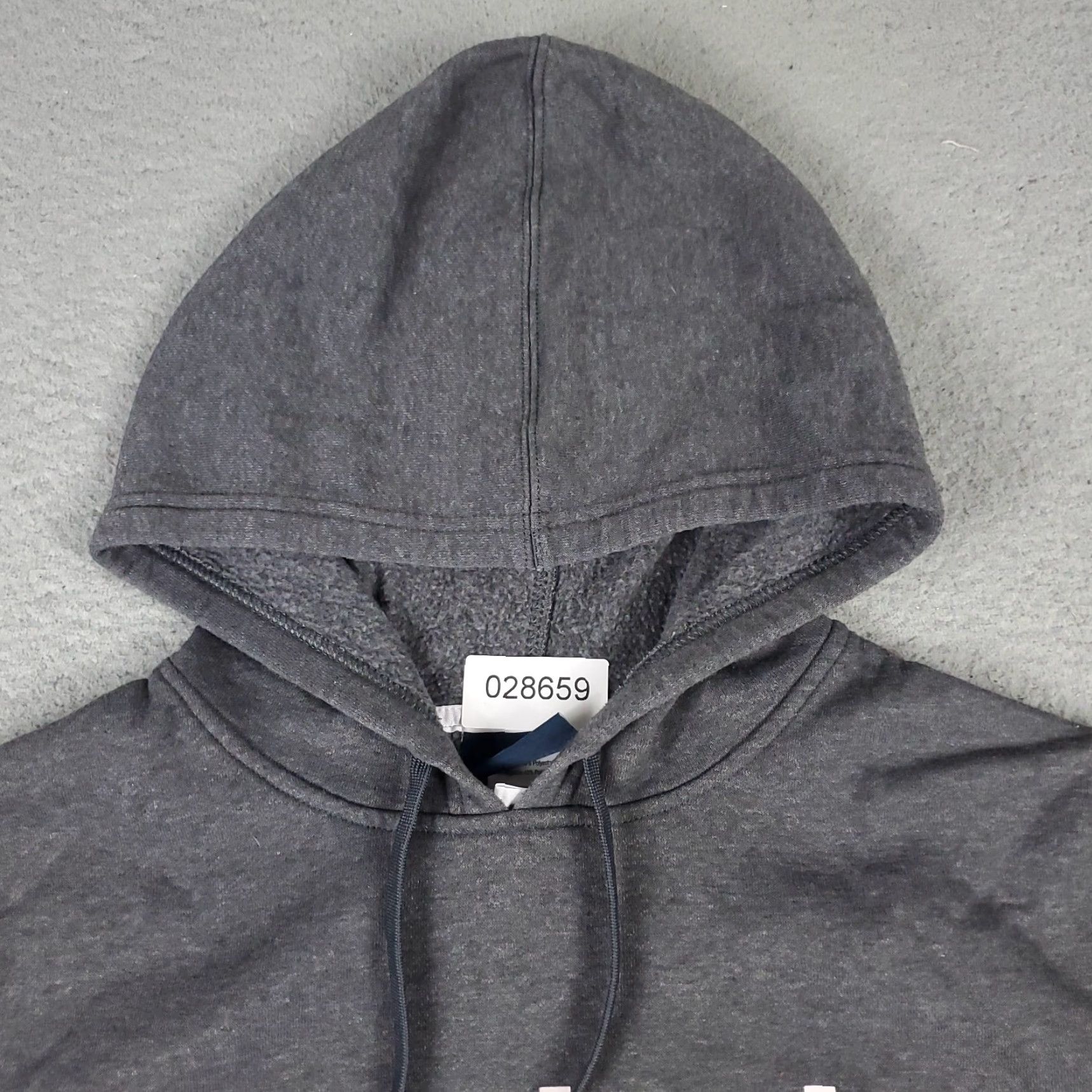 Reebok Reebok Hoodie Mens XL Gray Casual Pullover Fleece Sweatshirt Classic Sports Size US XL / EU 56 / 4 - 3 Thumbnail