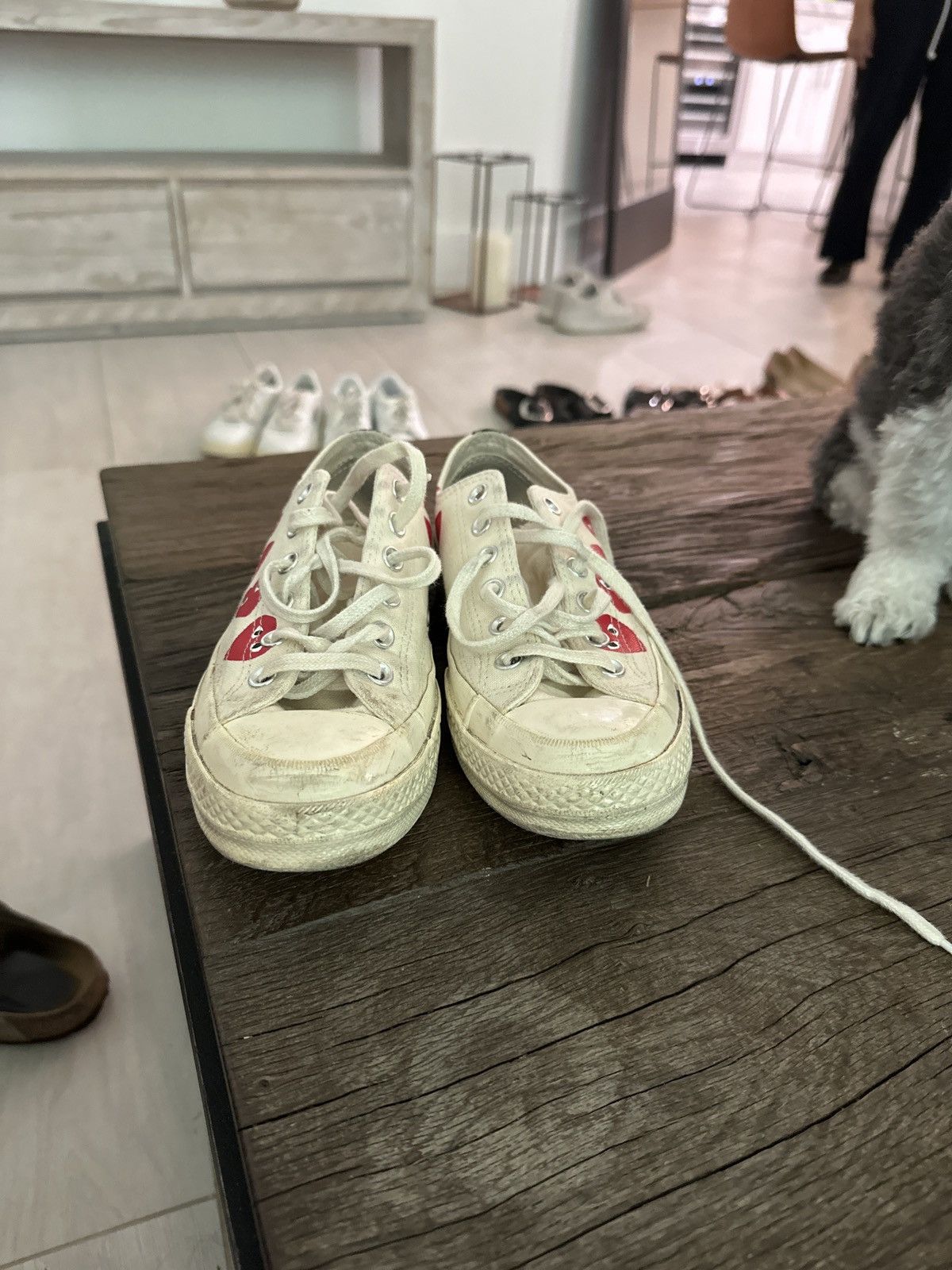 CDG by Comme des Garcons × Converse Converse CDGs multi heart Size US 5 / EU 37 - 5 Thumbnail