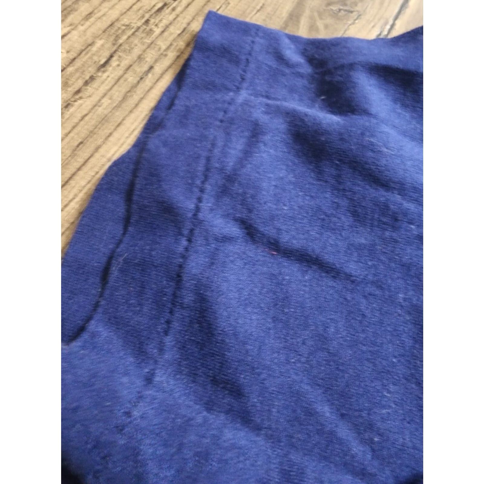 Hanes VINTAGE Hanes Mens XL Long Sleeve Blue T Shirt Size US XL / EU 56 / 4 - 5 Thumbnail