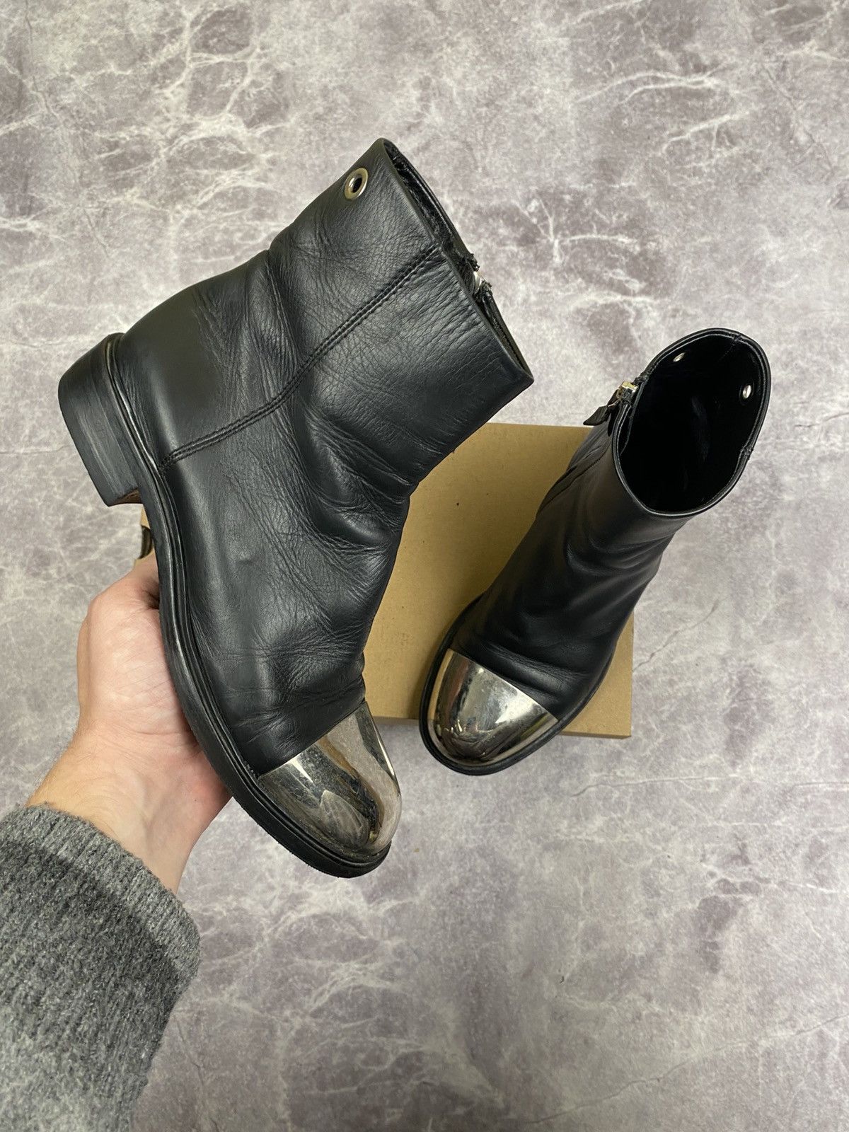 Proenza Schouler Proenza Schouler Metal Toe Punk Grange Style Boots Size: 37 Size US 7 / IT 37 - 1 Thumbnail