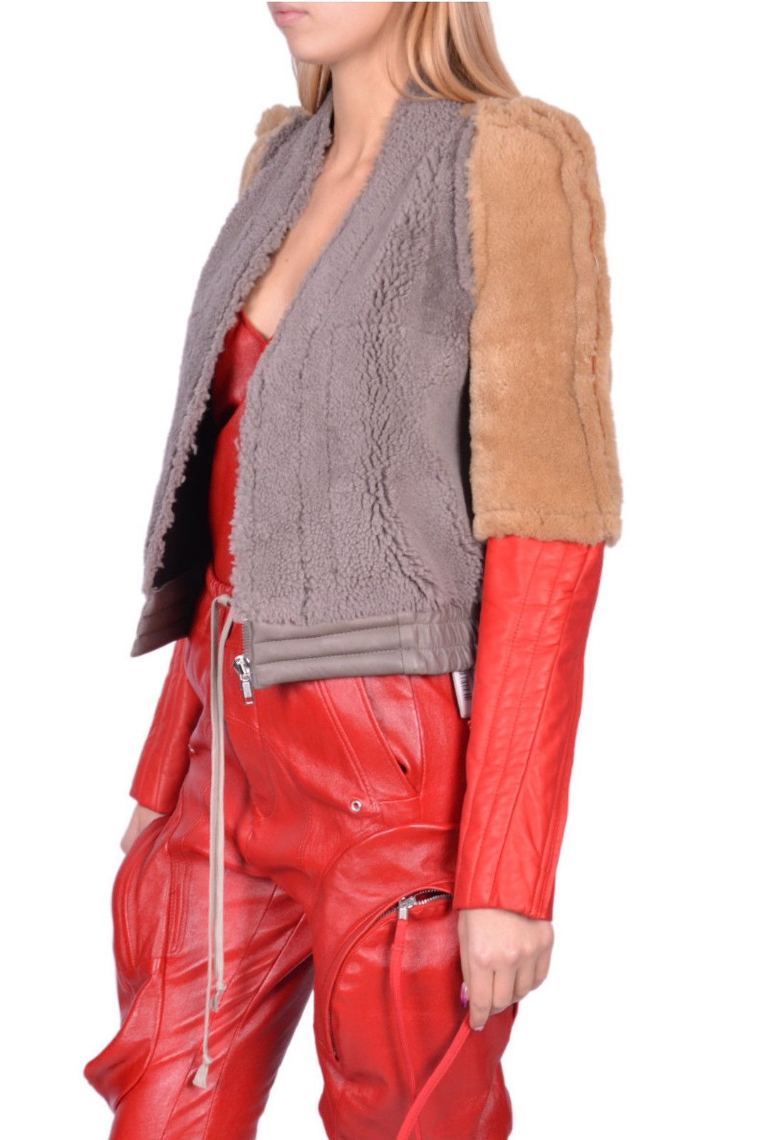 Rick Owens Last Size Rick Owens 2019 Shearling Lamb Fur Jacket Size S / US 4 / IT 40 - 4 Thumbnail