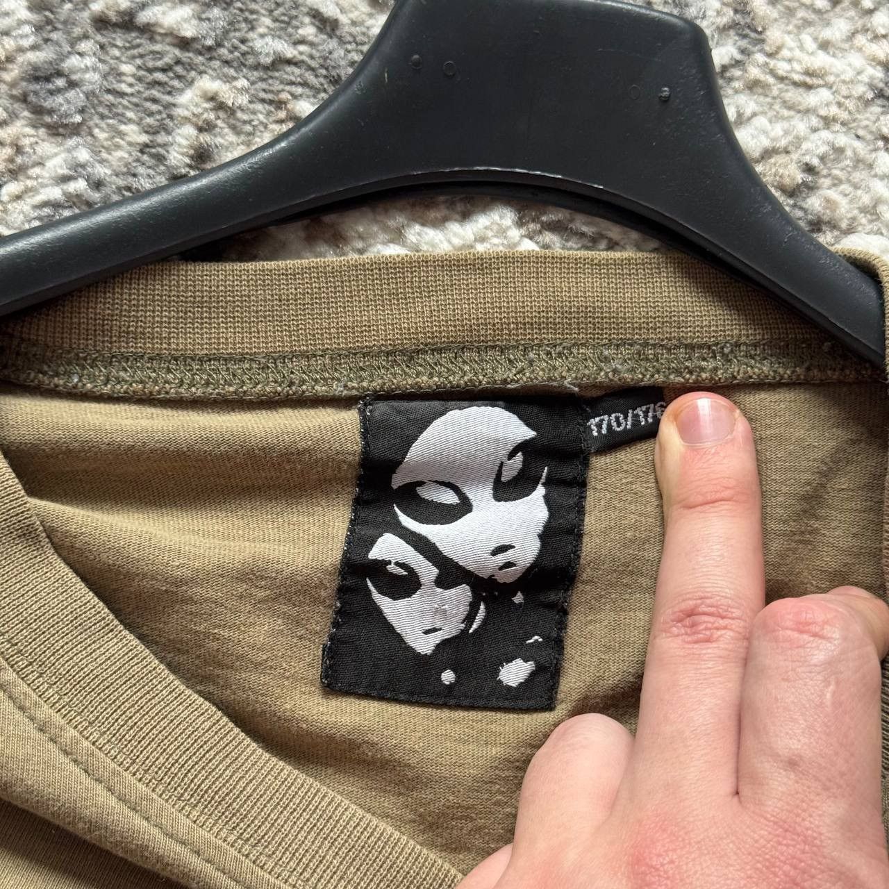 Shorty's Skateboards Rare Igor Alien 1995 Retro Baggy Khaki Skate Vintage LS Size US M / EU 48-50 / 2 - 7 Thumbnail