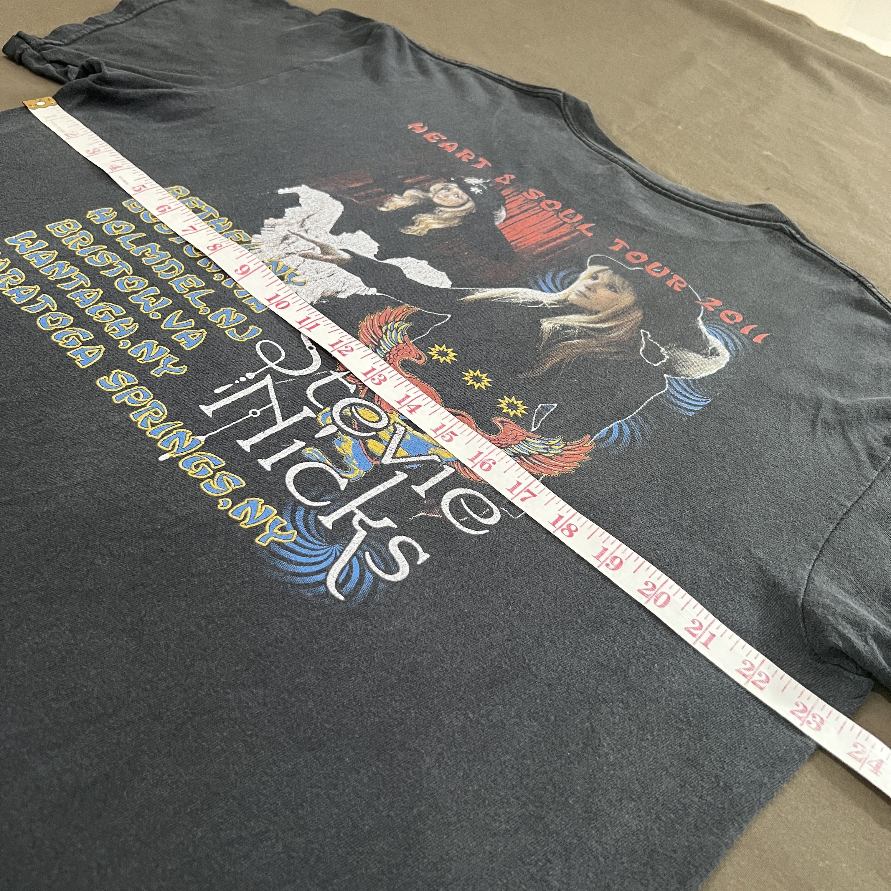 Band Tees × Rap Tees × Vintage Vintage Y2K Stevie Nicks Tour Promo Tee Faded Size US XL / EU 56 / 4 - 8 Thumbnail