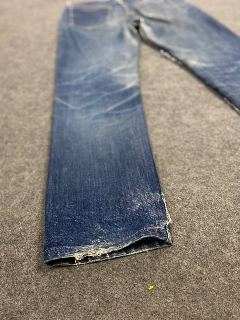 A.P.C. vintage APC japan selvedge distressed denim nice design Size US 33 - 4 Thumbnail