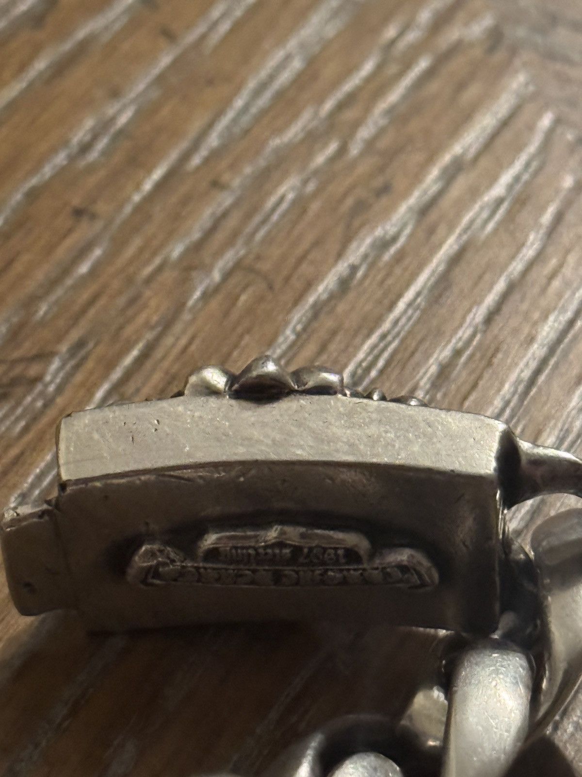 Chrome Hearts Chrome Hearts Keeper ID Cuban Link Bracelet Size ONE SIZE - 9 Thumbnail