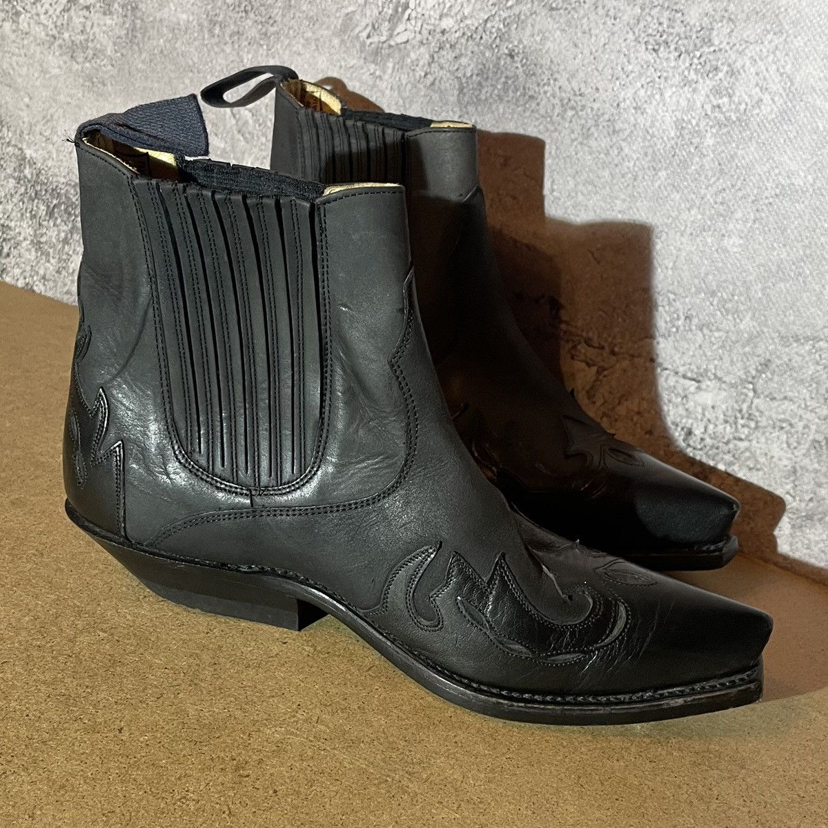 Sancho Boots Vintage Sancho Abarca Cowboy Boots Leather Size 38 Size US 6.5 / EU 39-40 - 4 Thumbnail