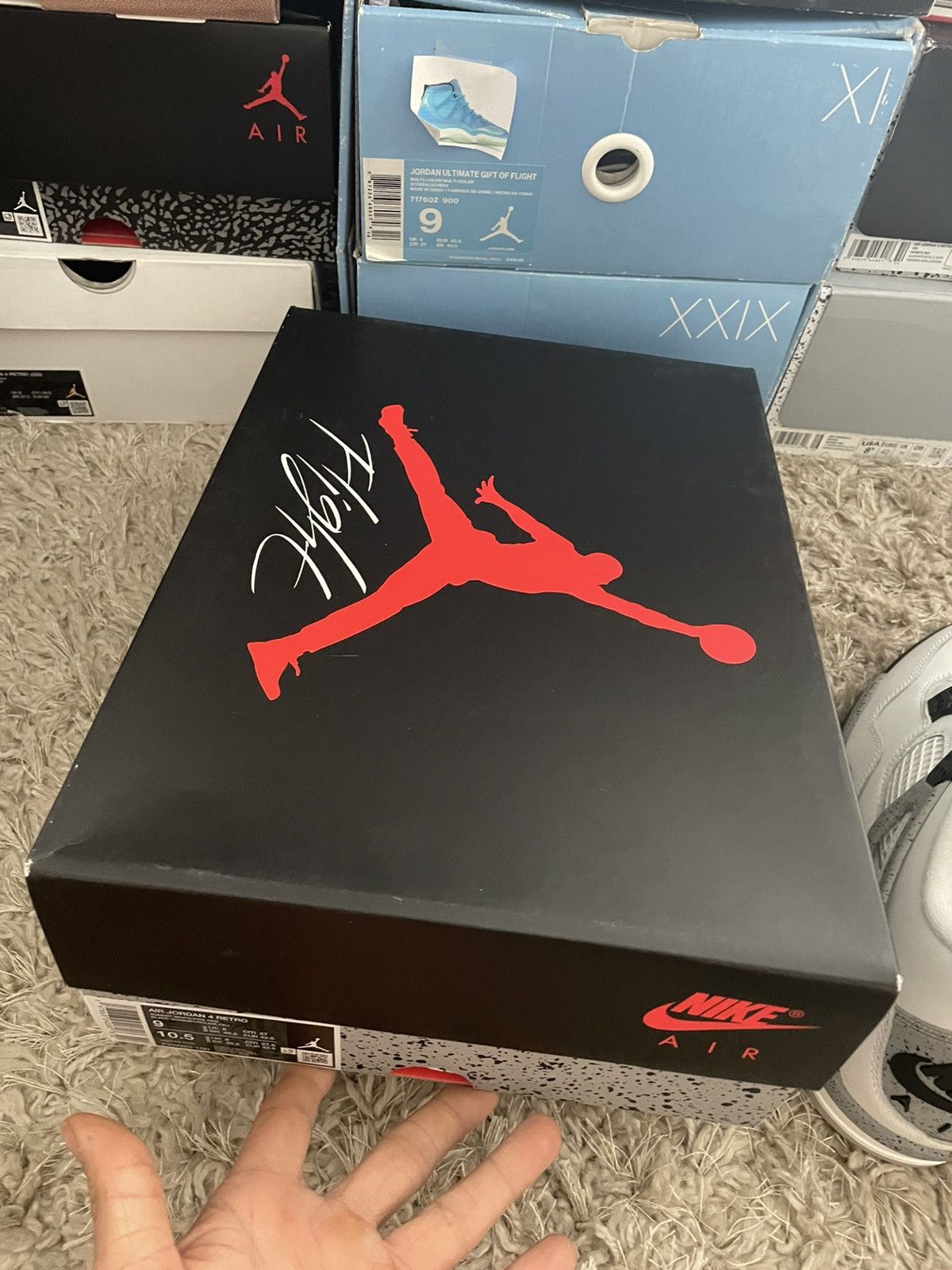 Jordan Brand Jordan 4 White Cement Size US 9 / EU 42 - 12 Thumbnail