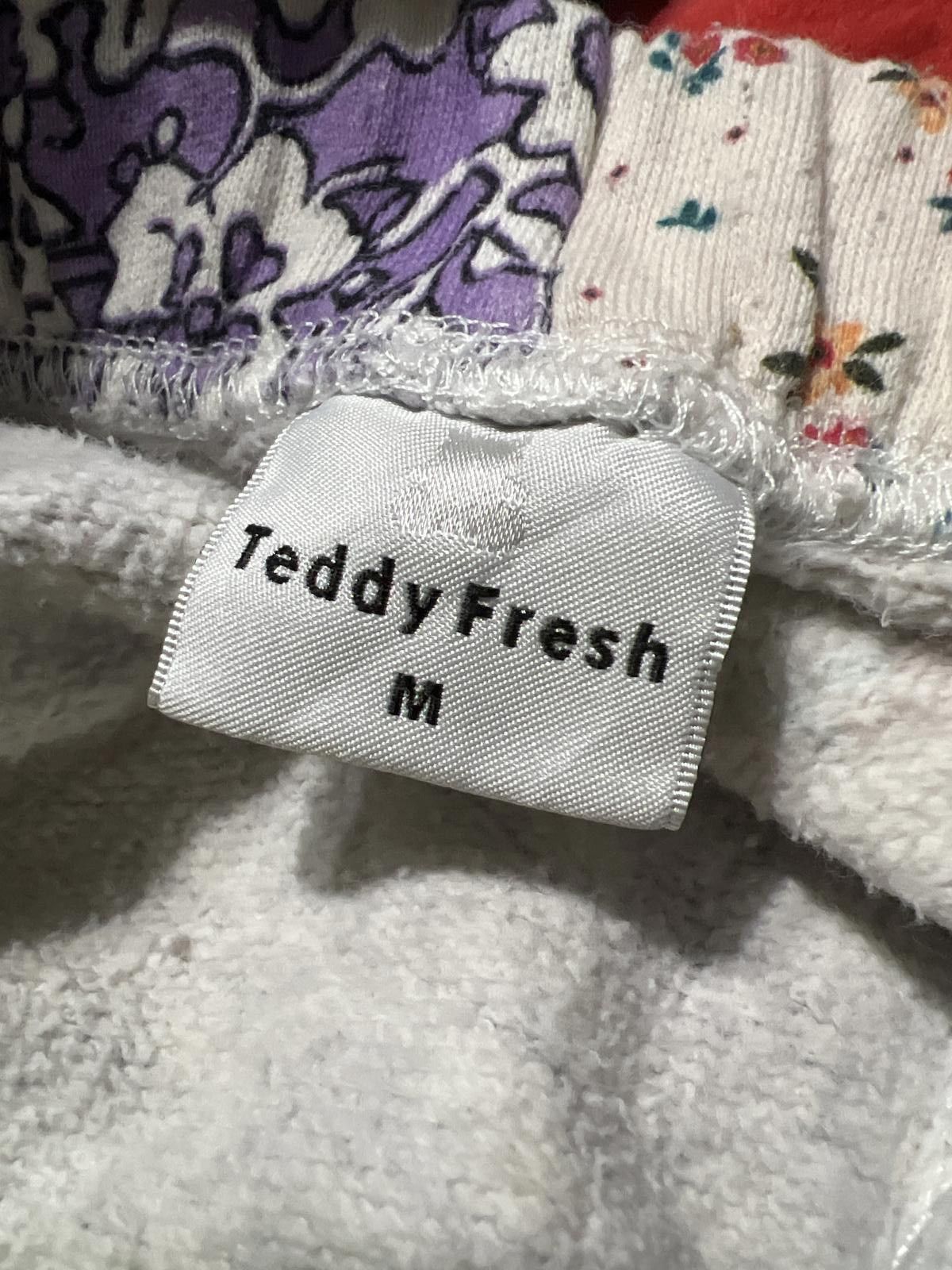 Teddy Fresh TeddyFresh Patchwork Patterned Sweatpants M streetwear Size 32" / US 10 / IT 46 - 4 Thumbnail