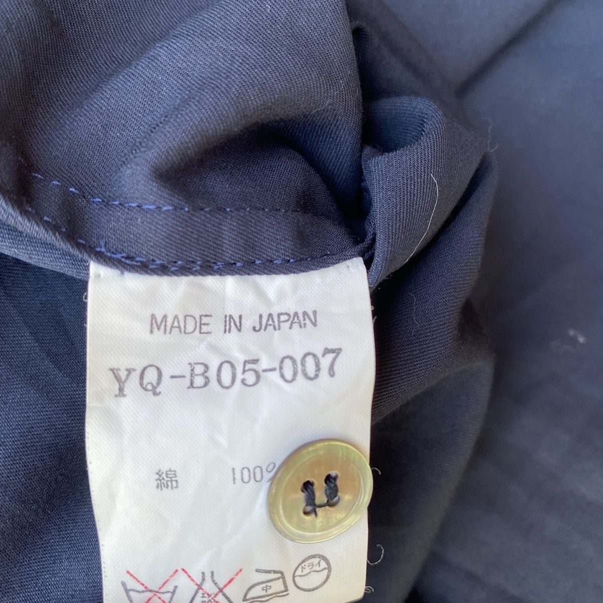 Yohji Yamamoto Y’s Mock Neck Shirt Size US M / EU 48-50 / 2 - 6 Thumbnail