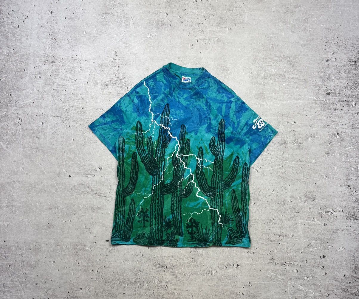 Hanes × Vintage Hanes Beefy Tee Arizona Beach single stitch 1993 full print Size US L / EU 52-54 / 3 - 1 Thumbnail