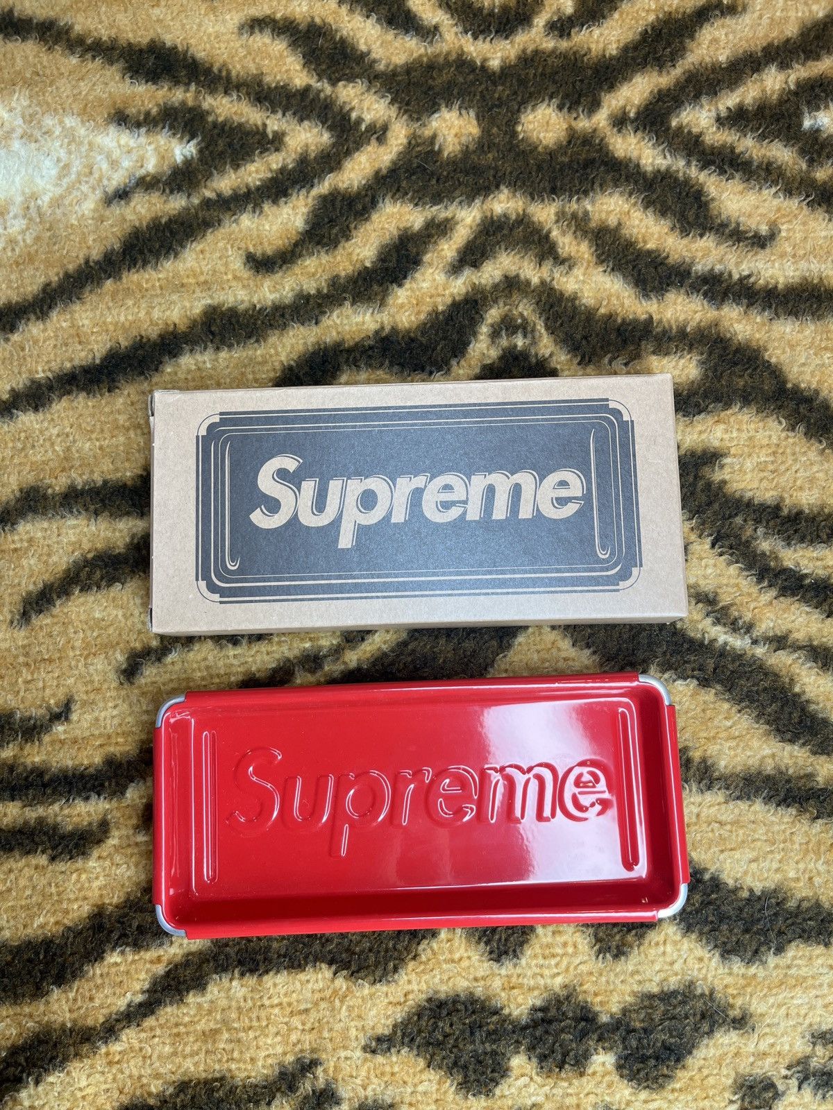 Supreme Supreme Dutton tray Red New Size ONE SIZE - 1 Thumbnail