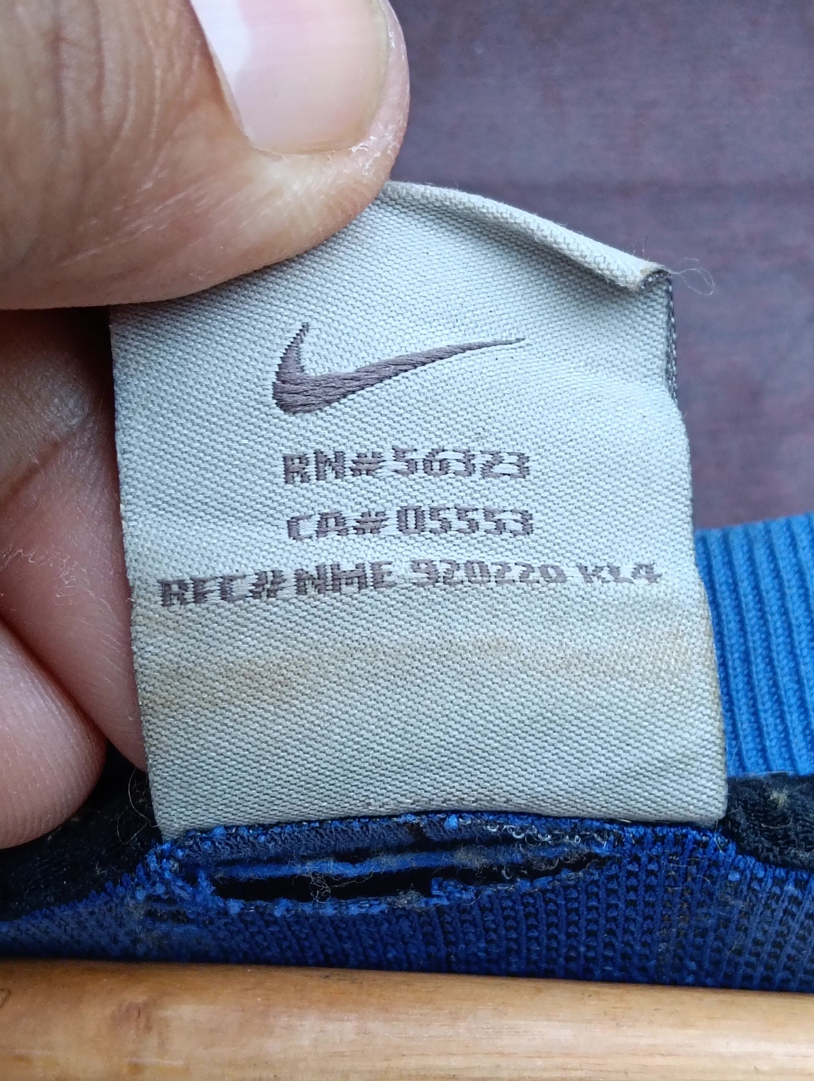 Nike × Vintage DISTRESSED VINTAGE NIKE JERSEY. Size US L / EU 52-54 / 3 - 5 Thumbnail
