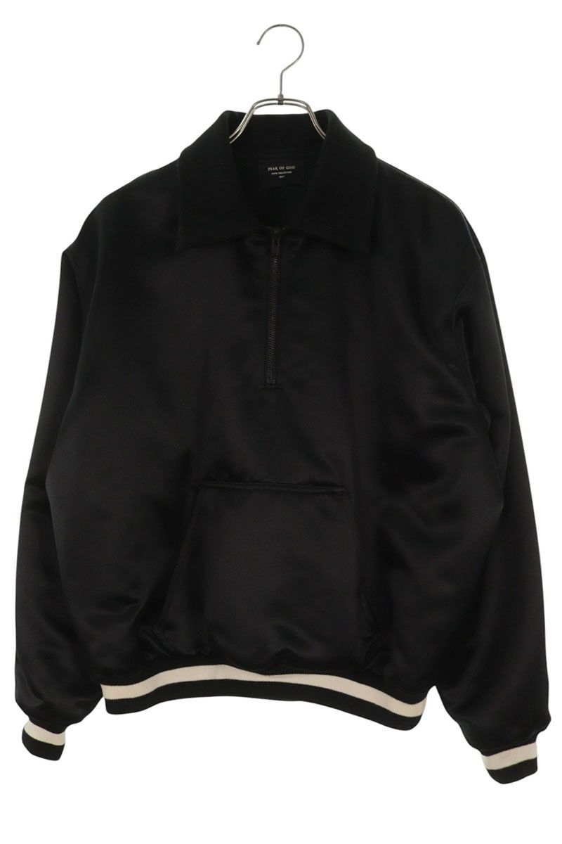 Fear of God FEAR OF GOD Fifth Collection Back Logo Half Zip Satin