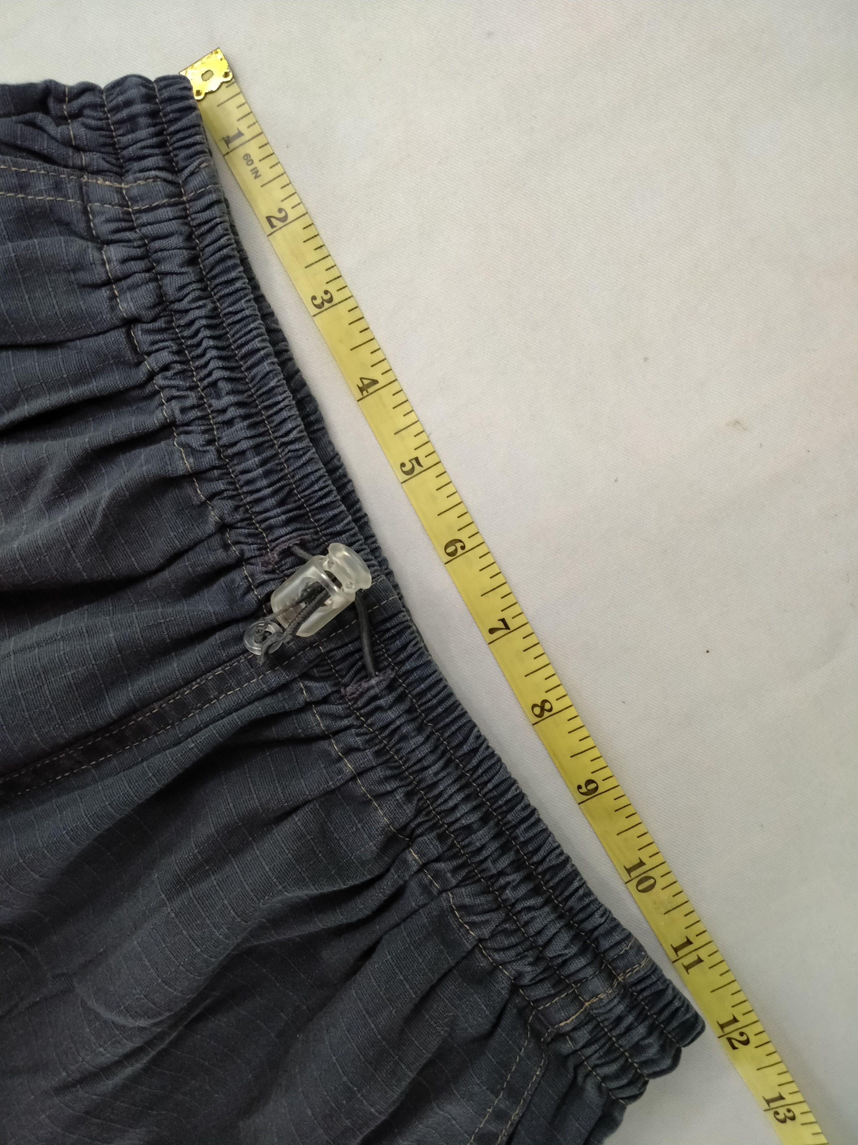 Japanese Brand Elastic Waist Japanese Brand Cargo Pocket Pants -CP115 Size US 26 / EU 42 - 7 Thumbnail