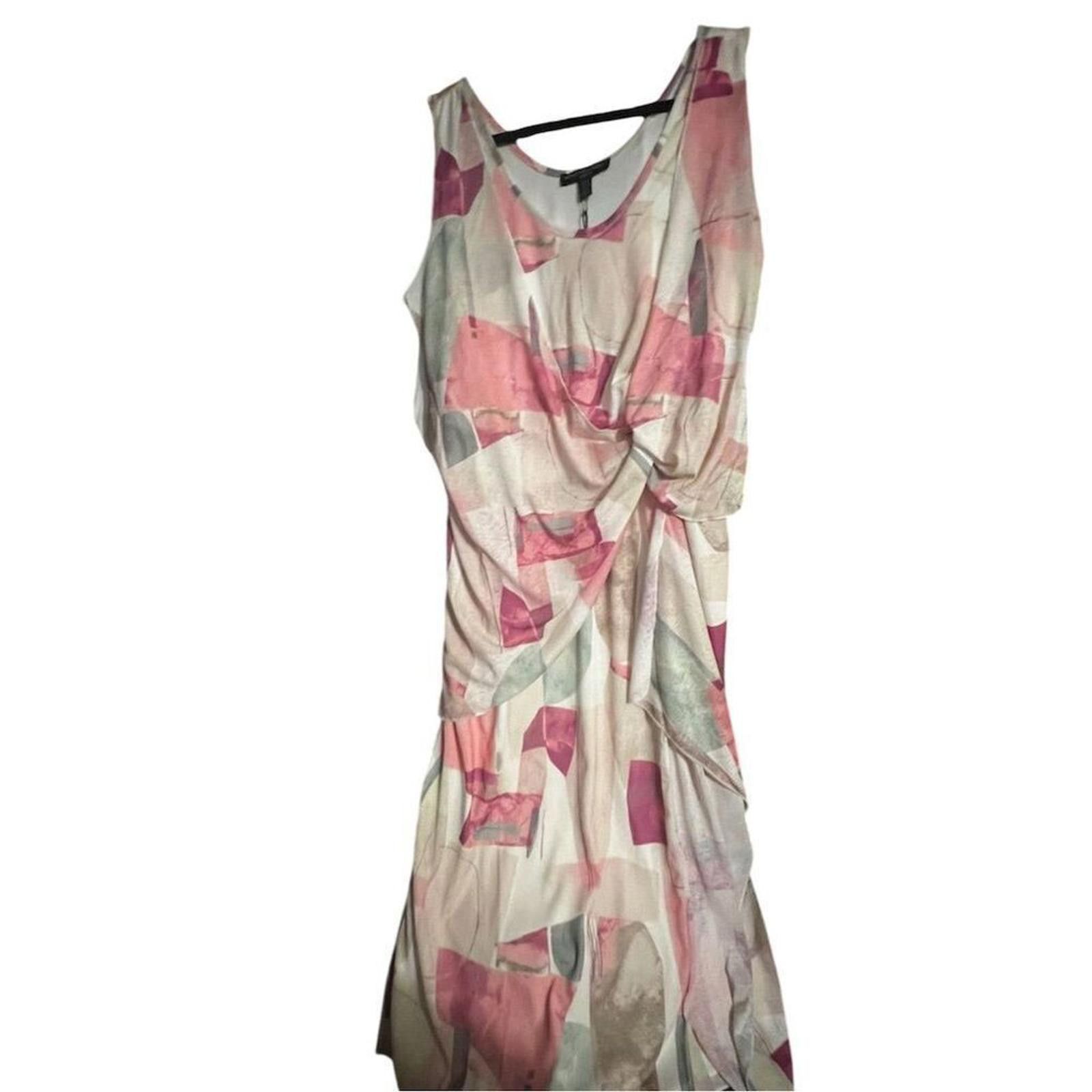 Other Adrienne Landau Drape Front Dress M Multicolor Abstract Size M / US 6-8 / IT 42-44 - 8 Thumbnail