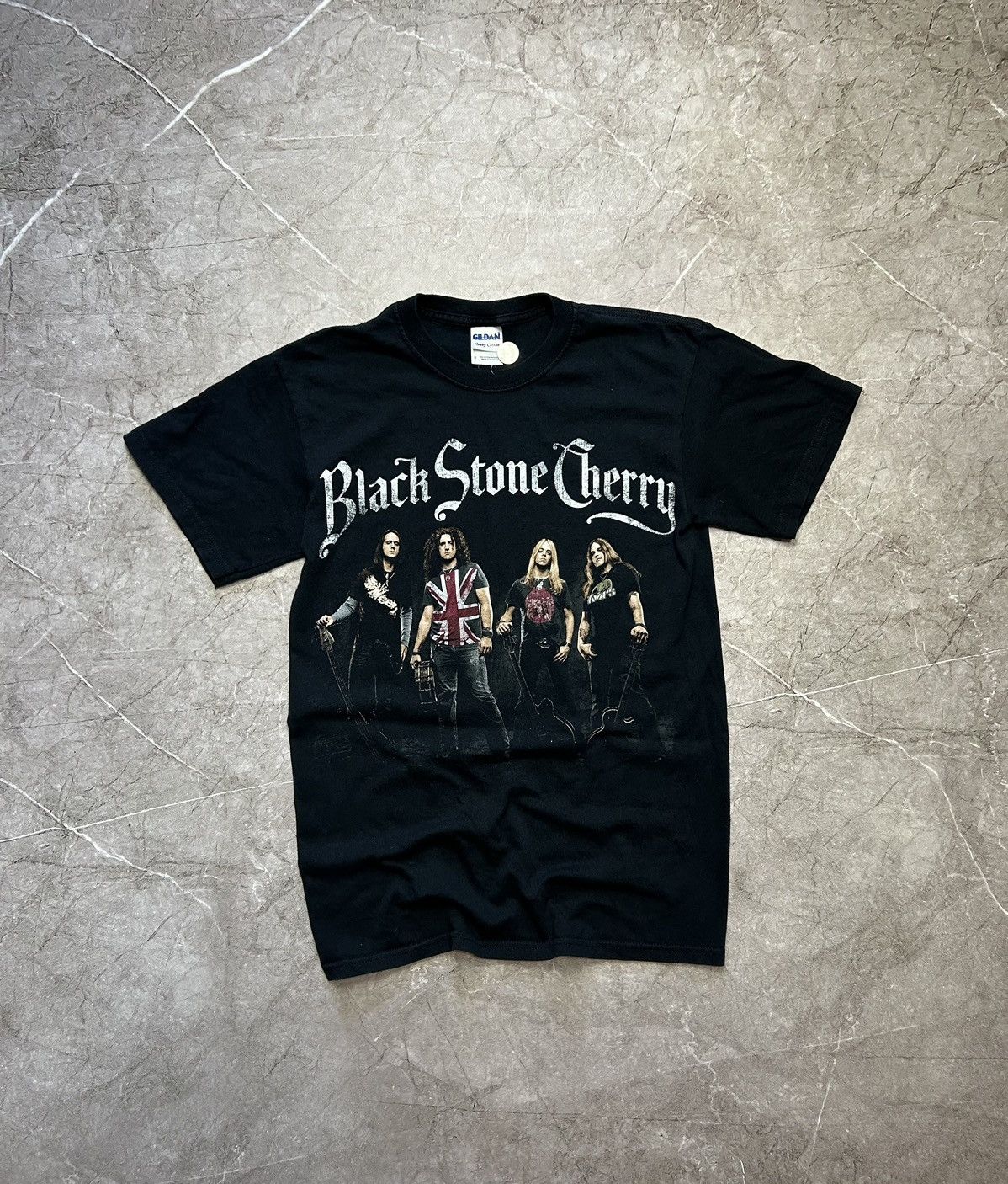 Band Tees × Vintage Black Stone Cherry 2012 Rock Concert Tour T Shirt Black Size US S / EU 44-46 / 1 - 1 Thumbnail