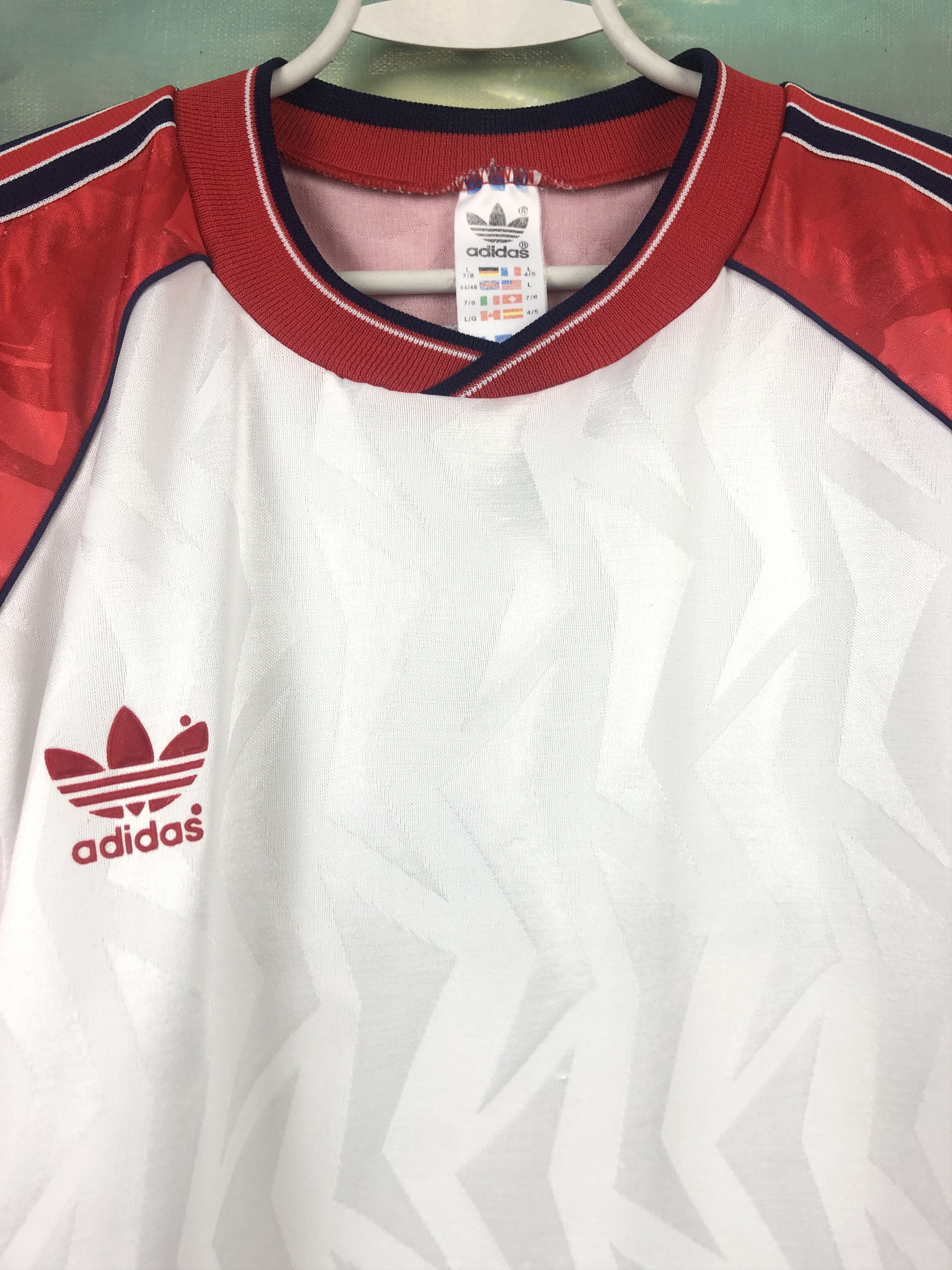 Adidas Vintage Czechoslovakia Template football shirt Long Sleeve Size US L / EU 52-54 / 3 - 5 Thumbnail